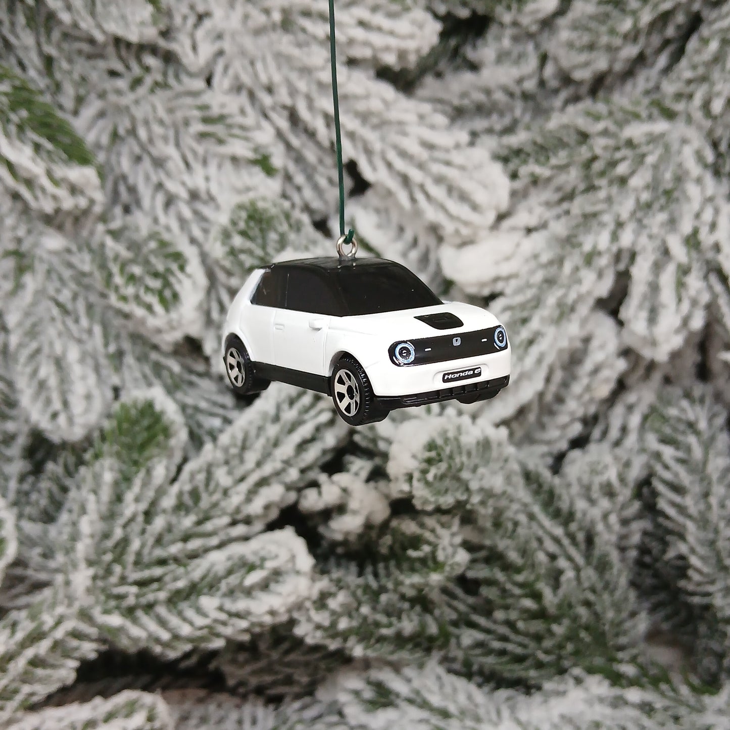 2020 Honda E Ornament Christmas Gift Idea unique Xmas tree decoration white 2021-2023