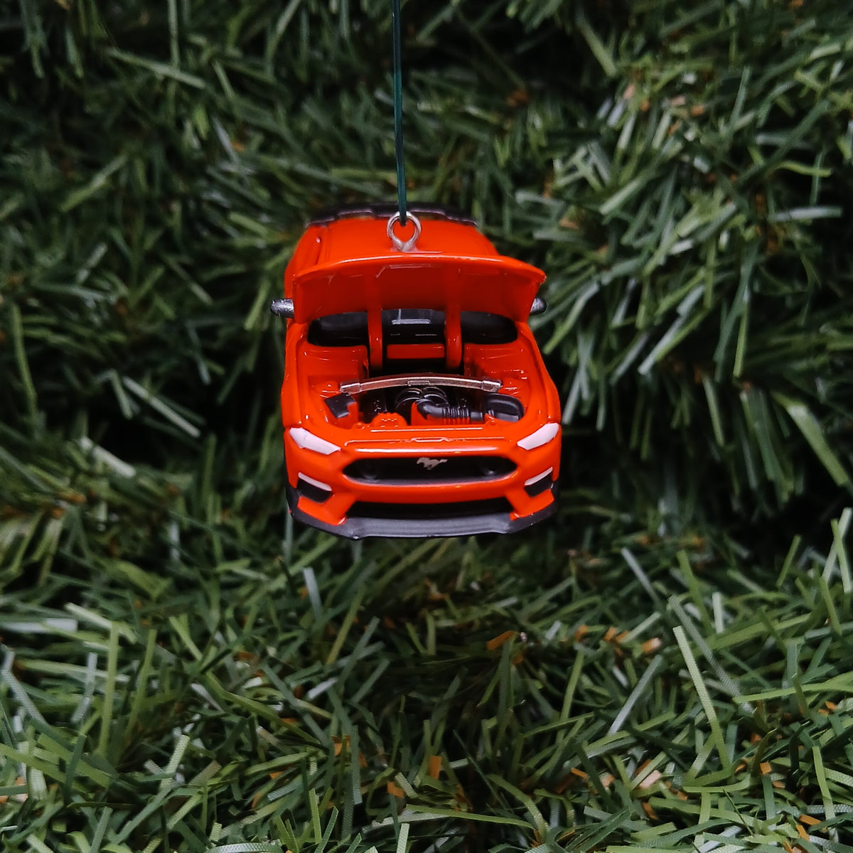 Ford Mustang Ornament 2021 Mach 1 Christmas Gift Xmas Tree Decoration Red Great Detail