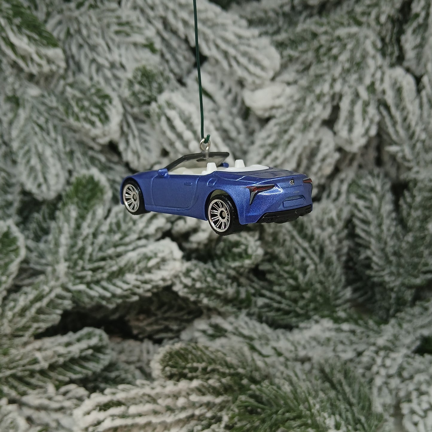 LEXUS LC 500 Ornament Christmas Gift Xmas Tree Decoration Convertible V8 2021-2026 Blue Red