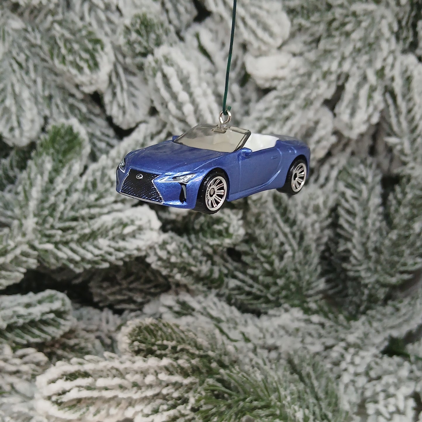 LEXUS LC 500 Ornament Christmas Gift Xmas Tree Decoration Convertible V8 2021-2026 Blue Red