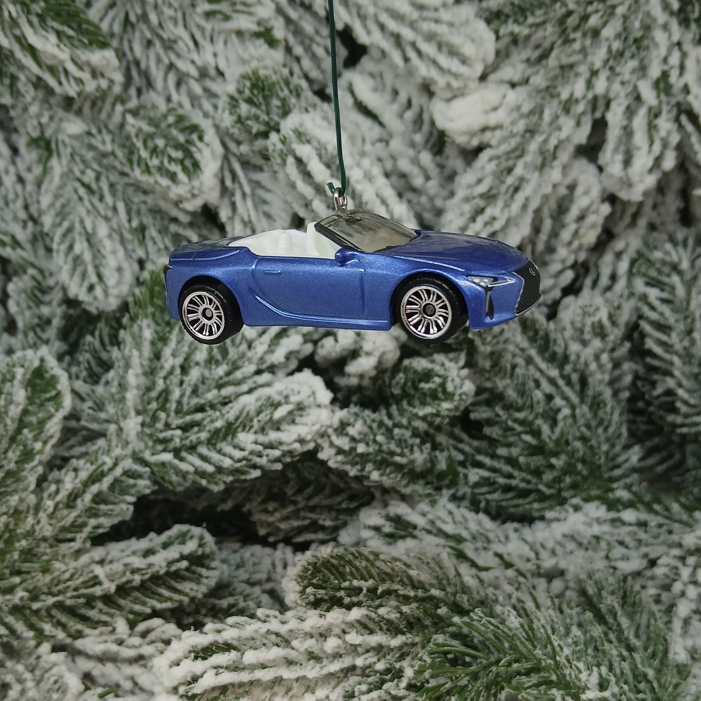 LEXUS LC 500 Ornament Christmas Gift Xmas Tree Decoration Convertible V8 2021-2026 Blue Red