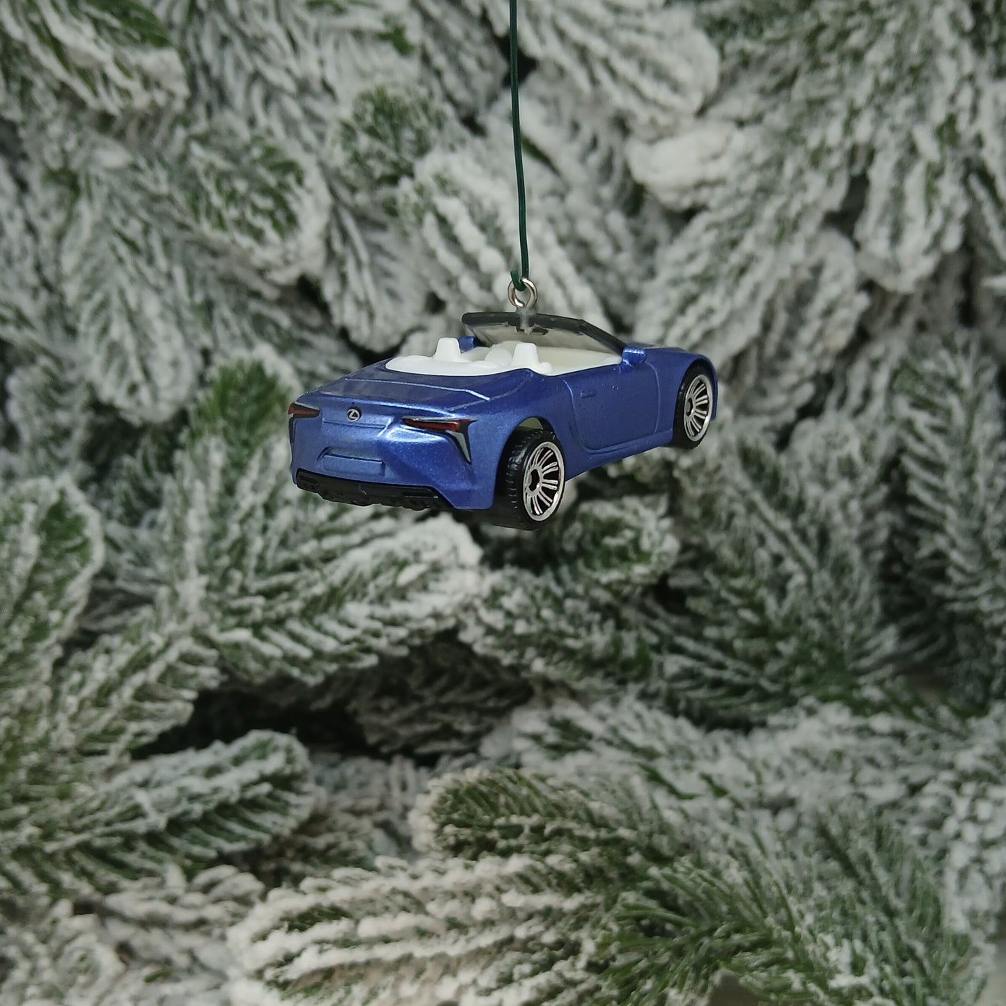 LEXUS LC 500 Ornament Christmas Gift Xmas Tree Decoration Convertible V8 2021-2026 Blue Red