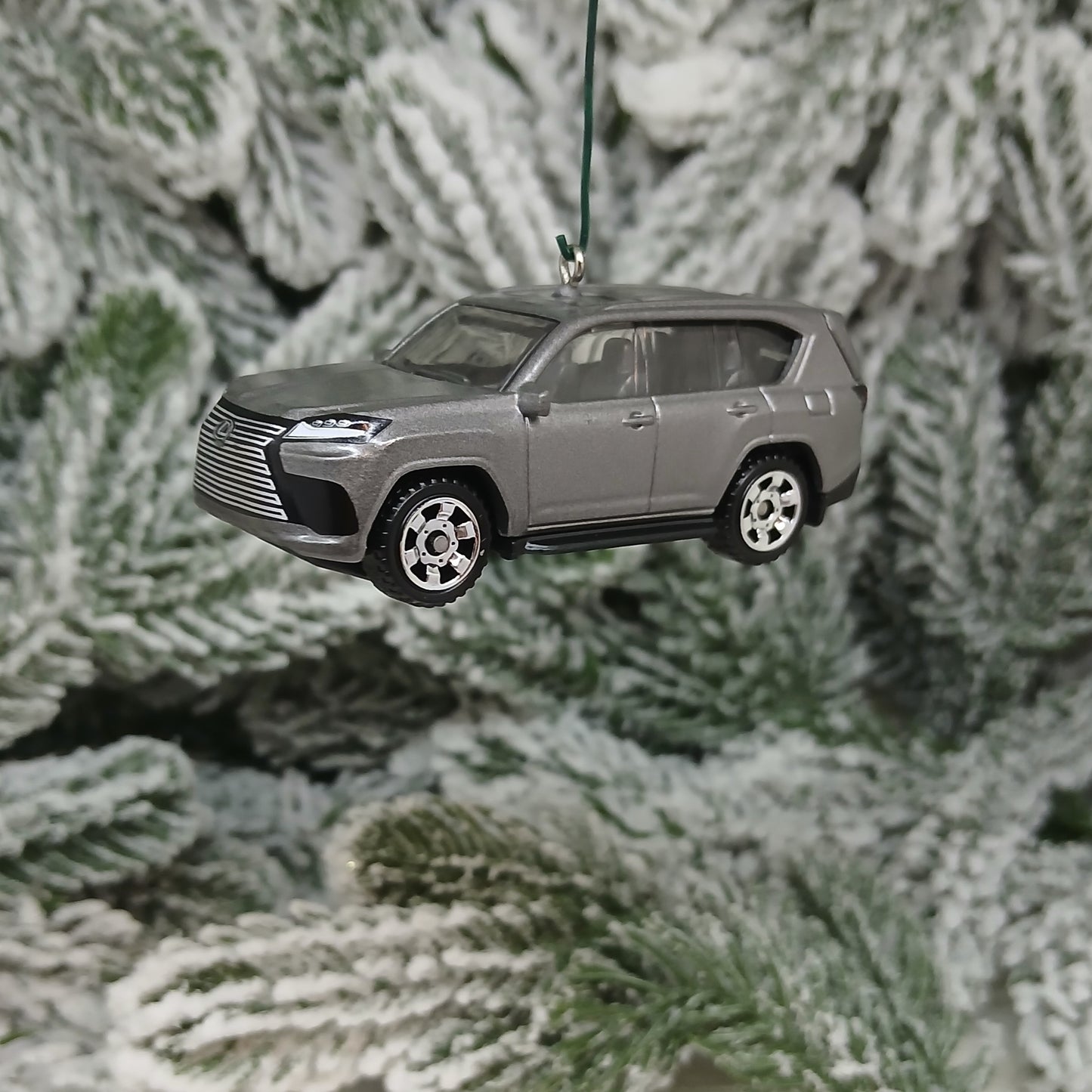 LEXUS LX Ornament Christmas Gift Xmas Tree Decoration 2022-2025 Silver