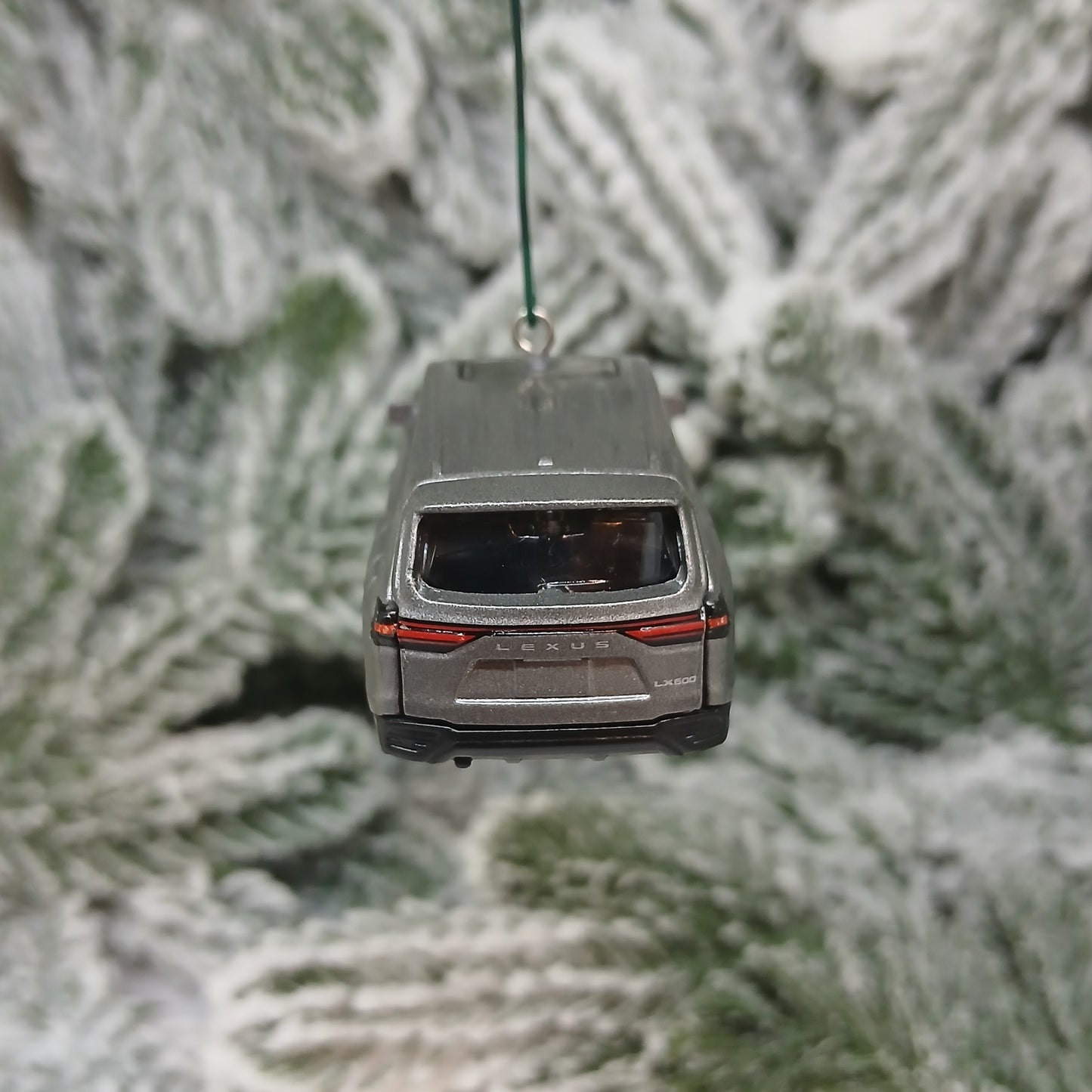 LEXUS LX Ornament Christmas Gift Xmas Tree Decoration 2022-2025 Silver