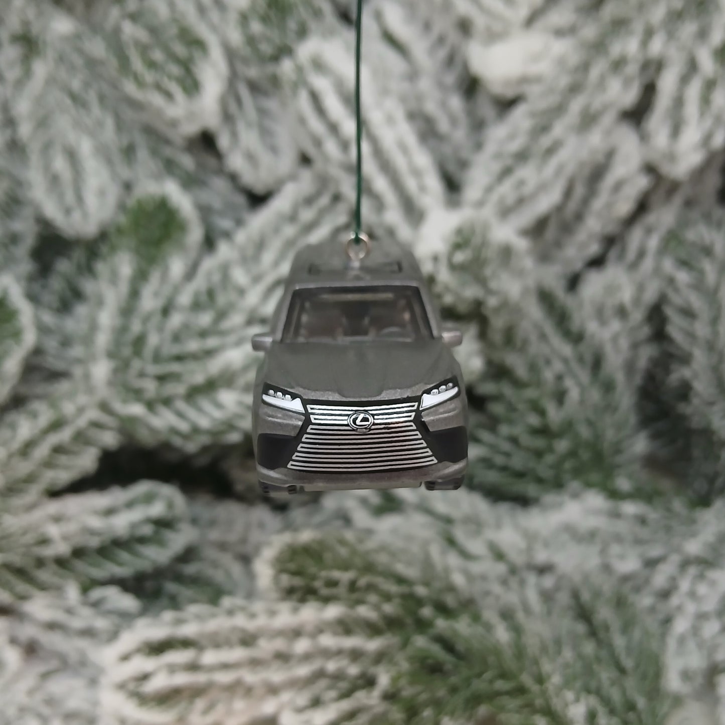 LEXUS LX Ornament Christmas Gift Xmas Tree Decoration 2022-2025 Silver