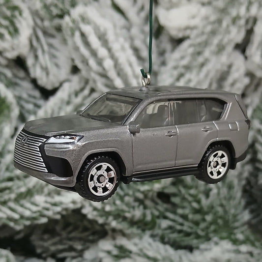 LEXUS LX Ornament Christmas Gift Xmas Tree Decoration 2022-2025 Silver