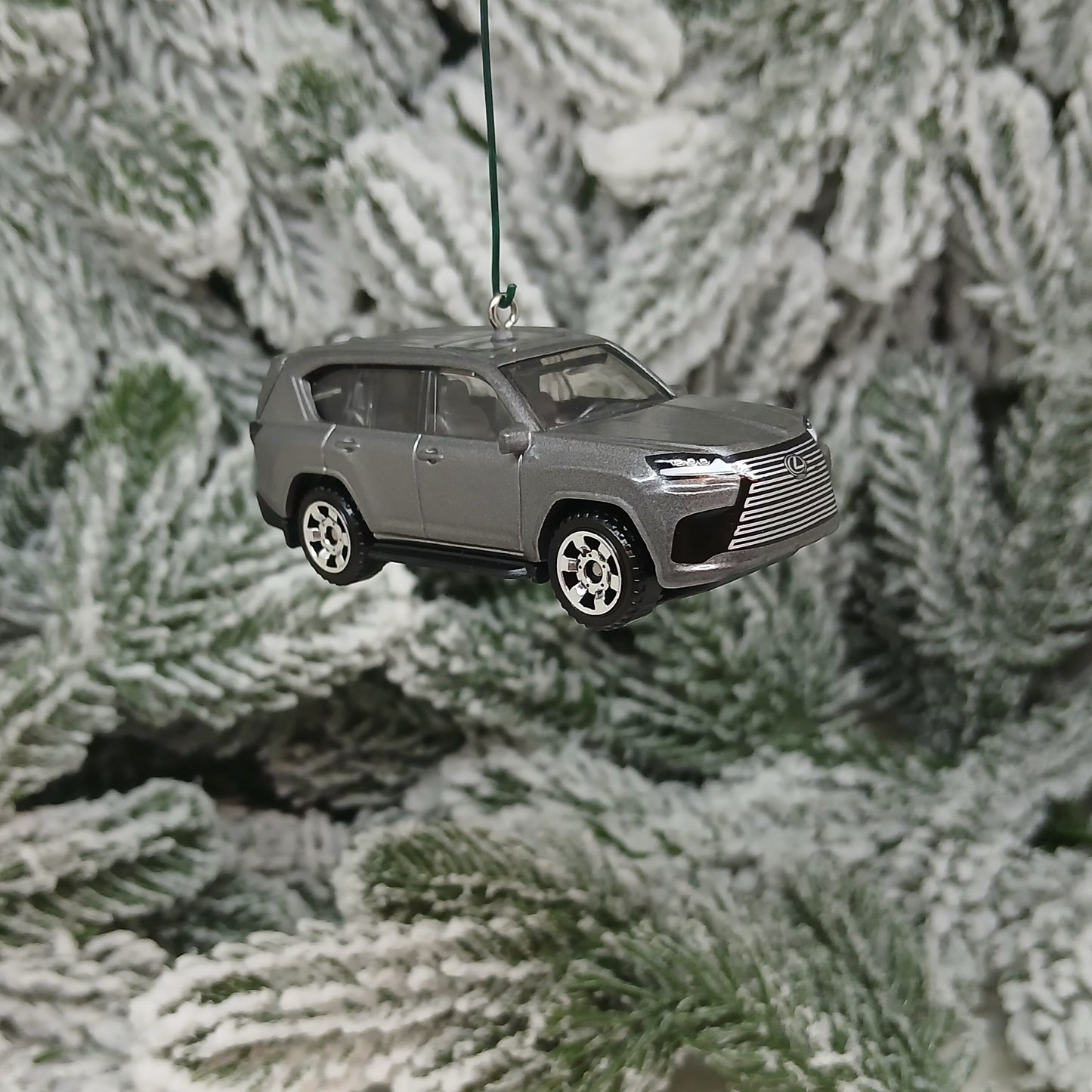 LEXUS LX Ornament Christmas Gift Xmas Tree Decoration 2022-2025 Silver