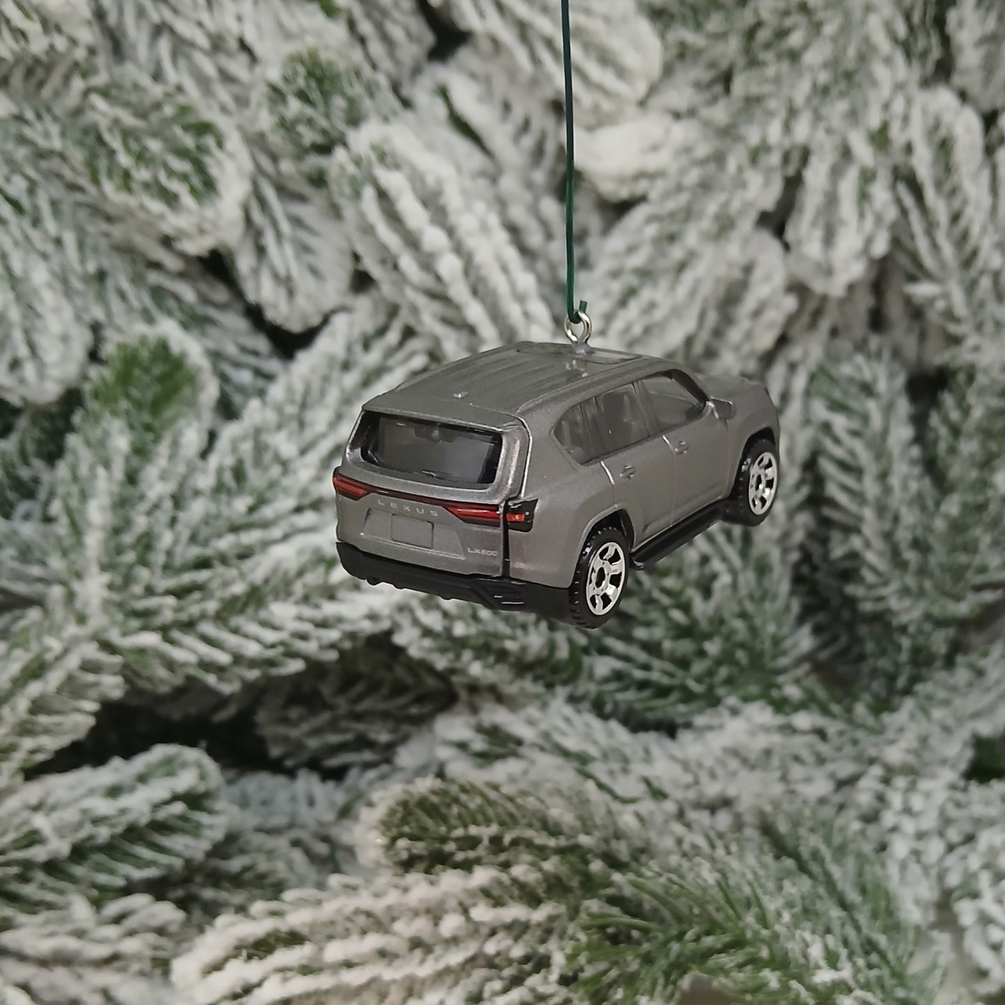 LEXUS LX Ornament Christmas Gift Xmas Tree Decoration 2022-2025 Silver