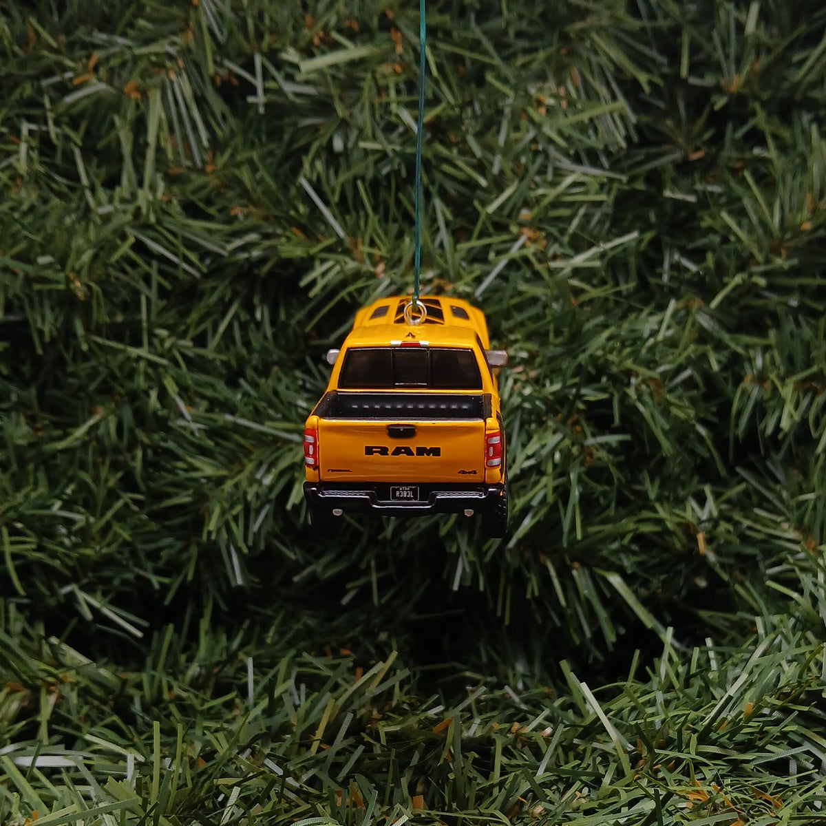 Dodge 2023 Ram Rebel Ornament Christmas Gift Xmas Decoration Havoc Edition Baja Yellow