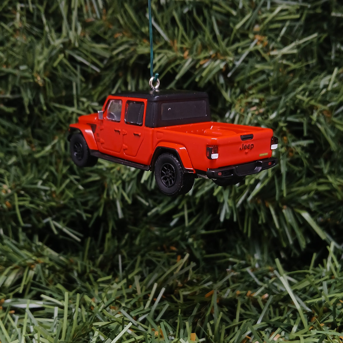 JEEP GLADIATOR Ornament Christmas Gift Idea Xmas Decoration 4x4 SUV 2020-2026 Firecracker Red