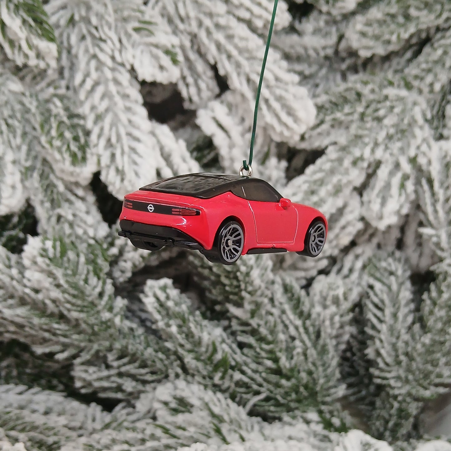 NISSAN 2023 Z Christmas Ornament Unique Gift Car Xmas Tree Decoration 2024 2025 Red