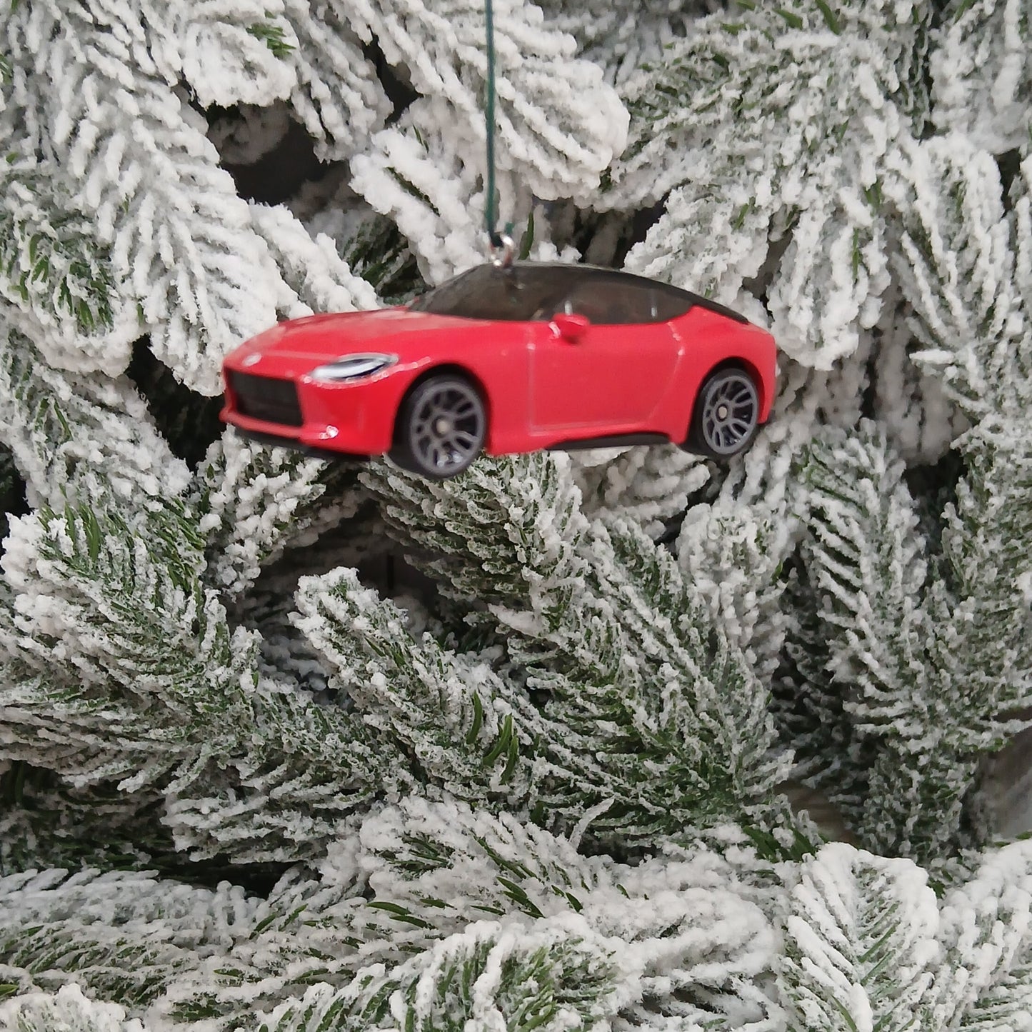 NISSAN 2023 Z Christmas Ornament Unique Gift Car Xmas Tree Decoration 2024 2025 Red