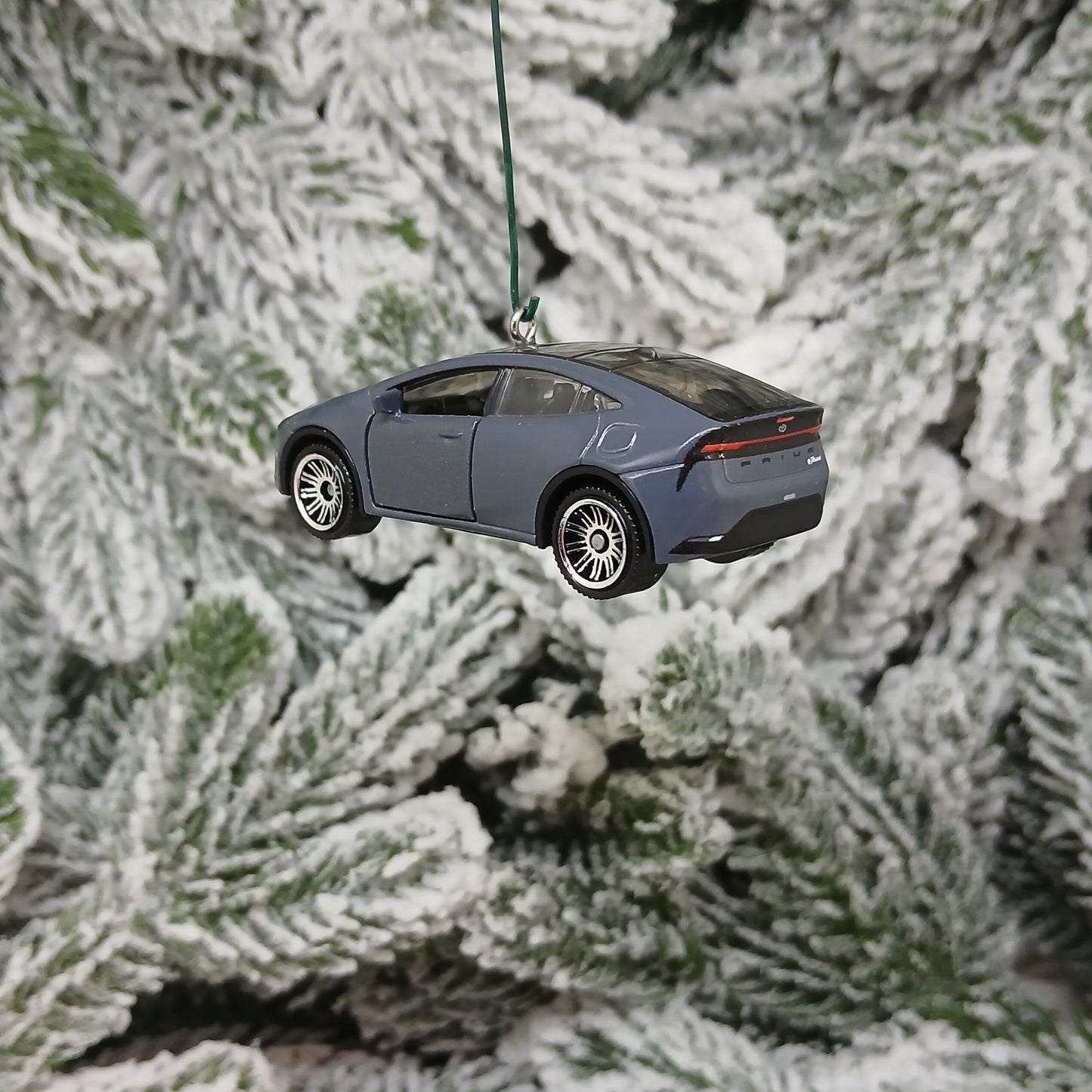 TOYOTA Prius Prime Ornament 2023 Christmas Decoration Unique Gift Idea 2024 2025 Gray Grey