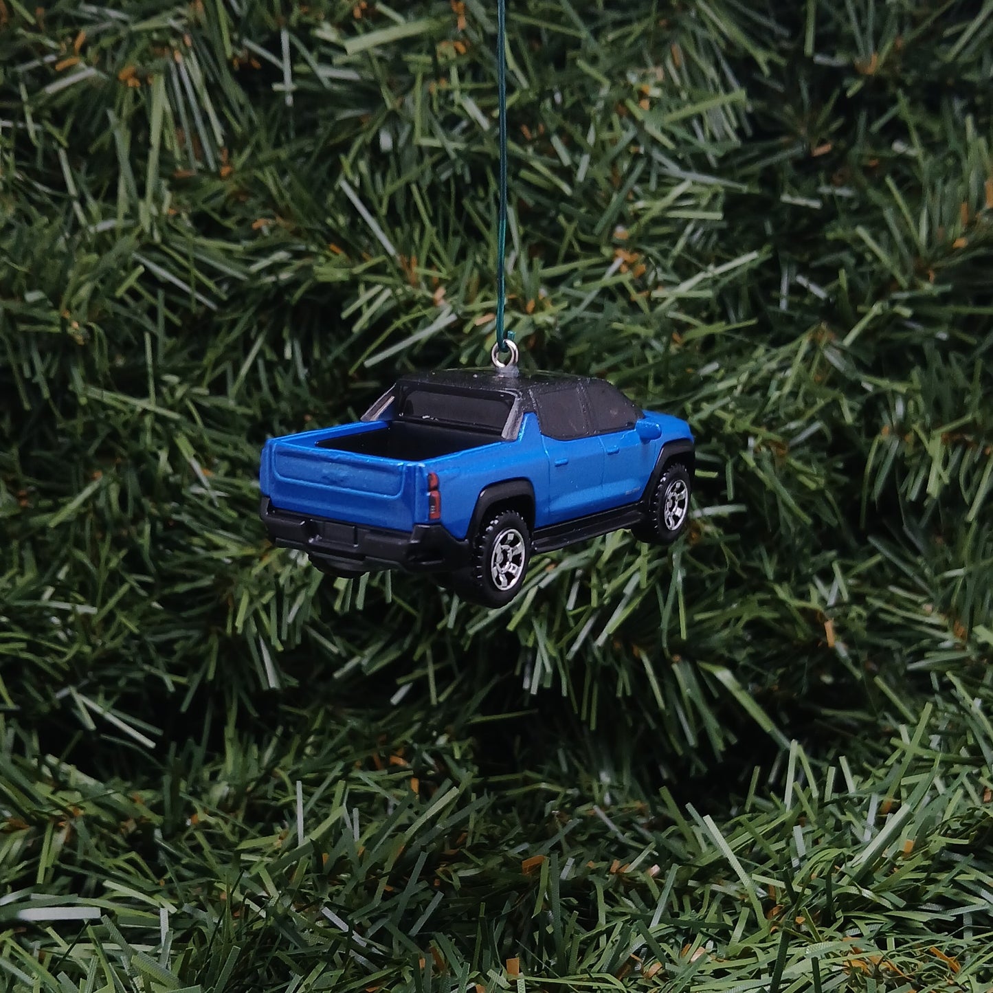 2024 Chevy Silverado EV Ornament Christmas Gift Idea Chevrolet Truck Blue 2025