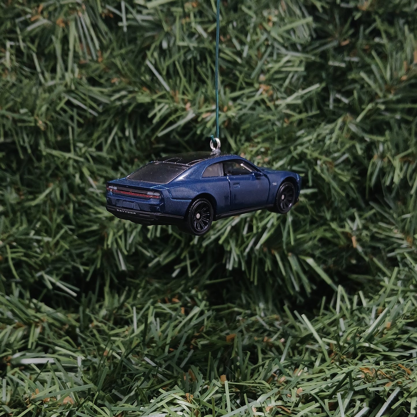 DODGE 2024 Charger R/T Ornament Christmas Gift Xmas Tree Decoration Blue After Dark Coupe 2-Door