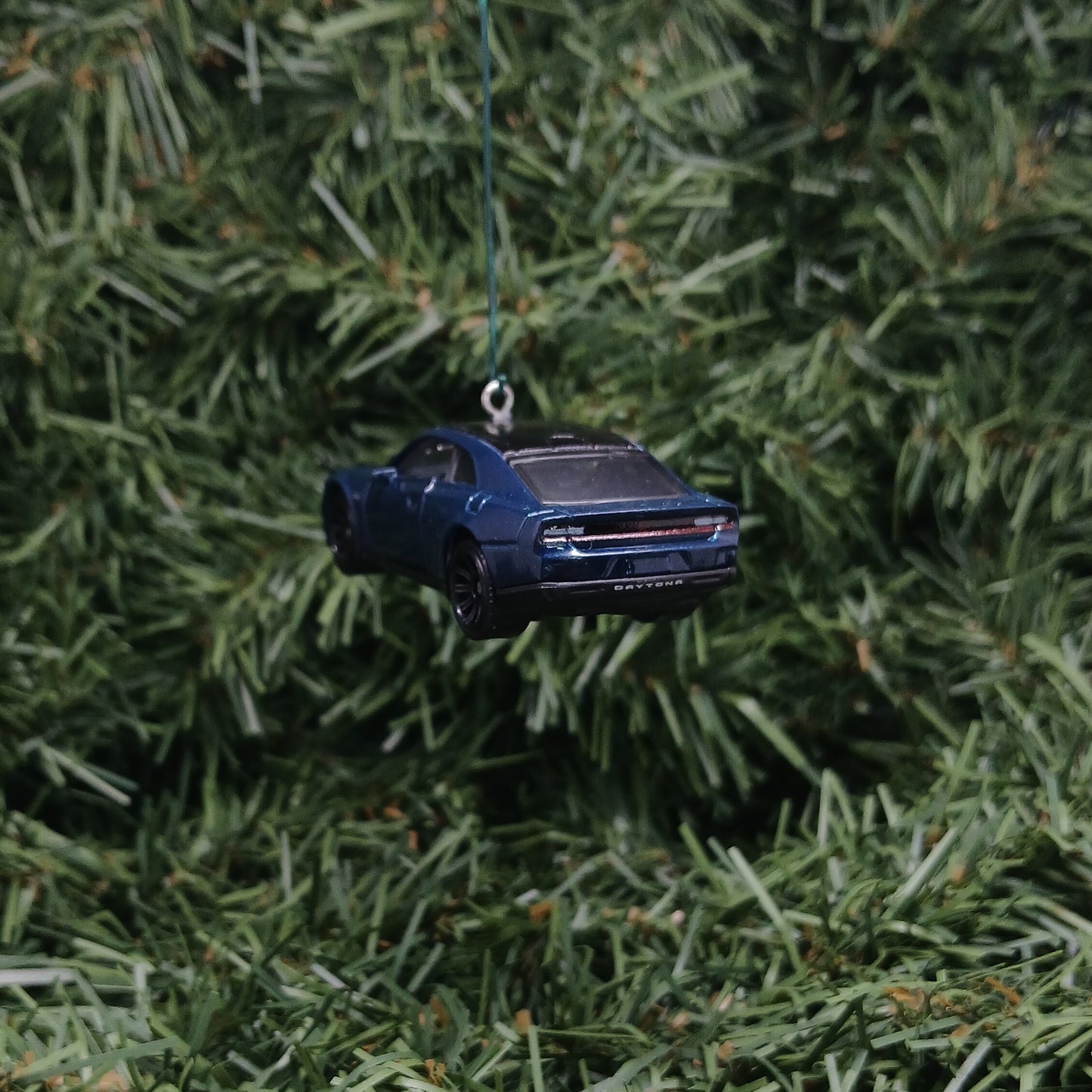 DODGE 2024 Charger R/T Ornament Christmas Gift Xmas Tree Decoration Blue After Dark Coupe 2-Door