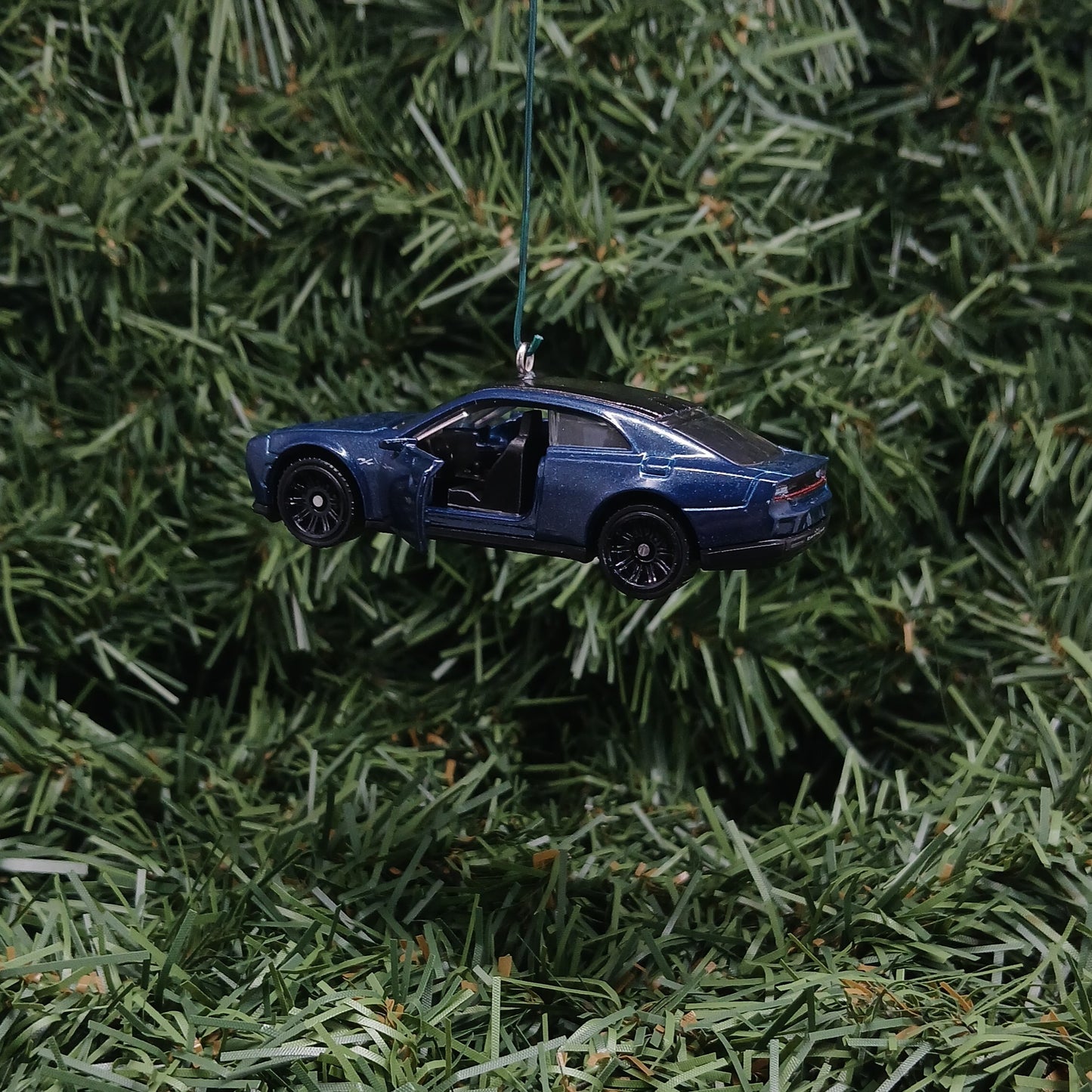 DODGE 2024 Charger R/T Ornament Christmas Gift Xmas Tree Decoration Blue After Dark Coupe 2-Door