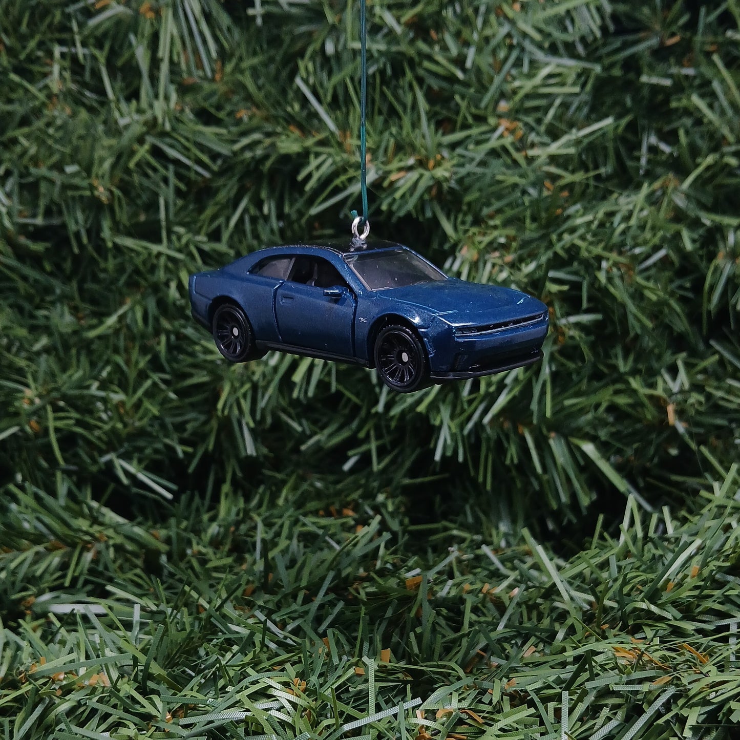 DODGE 2024 Charger R/T Ornament Christmas Gift Xmas Tree Decoration Blue After Dark Coupe 2-Door