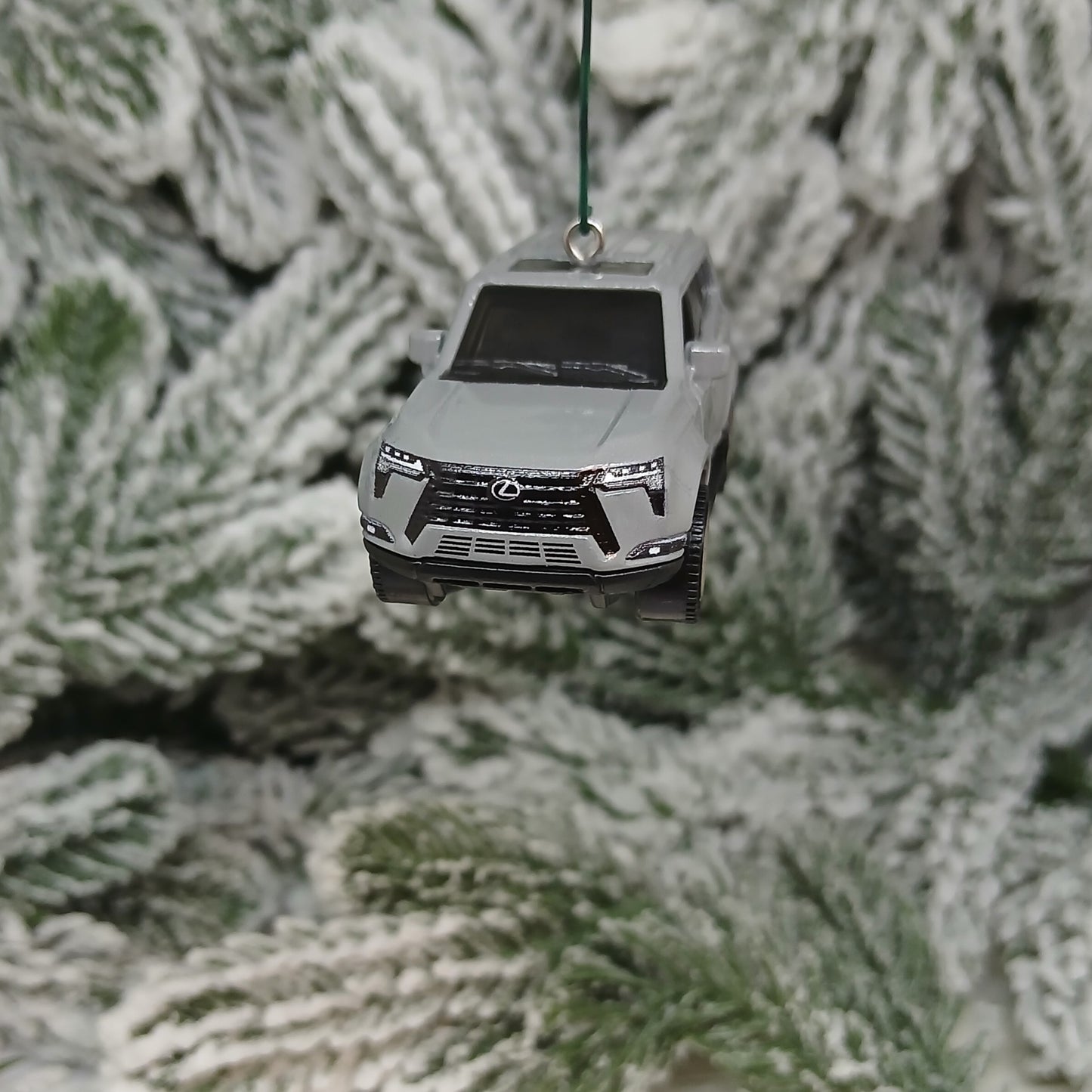 LEXUS GX 550 Ornament Christmas Gift Xmas Tree Decoration 2024-2026 Nebula Gray Doors Open