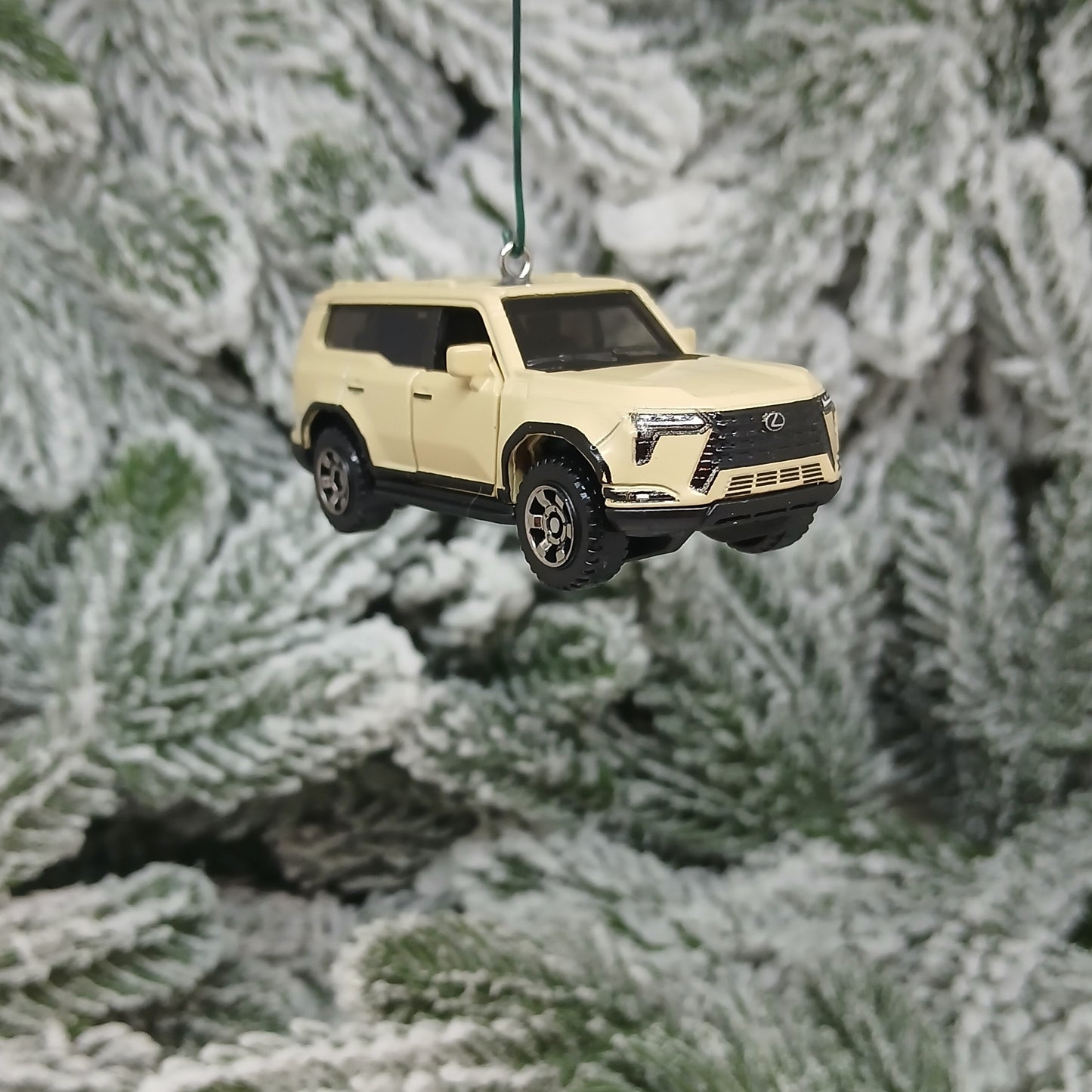 LEXUS GX 550 Ornament Christmas Gift Xmas Tree Decoration 2024-2026 Earth (Tan) Doors Open