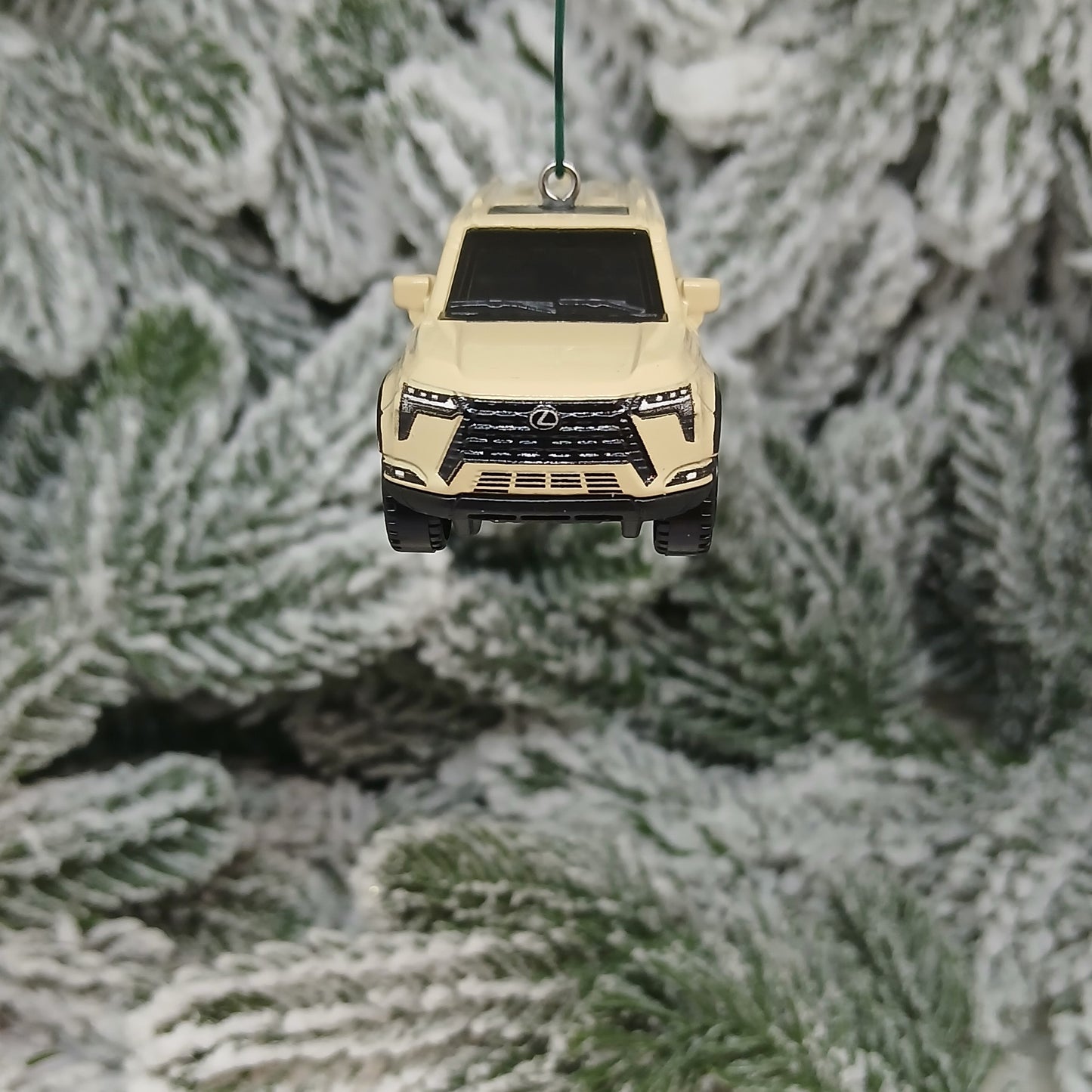 LEXUS GX 550 Ornament Christmas Gift Xmas Tree Decoration 2024-2026 Earth (Tan) Doors Open