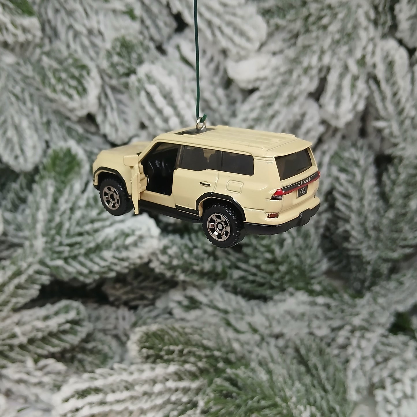 LEXUS GX 550 Ornament Christmas Gift Xmas Tree Decoration 2024-2026 Earth (Tan) Doors Open