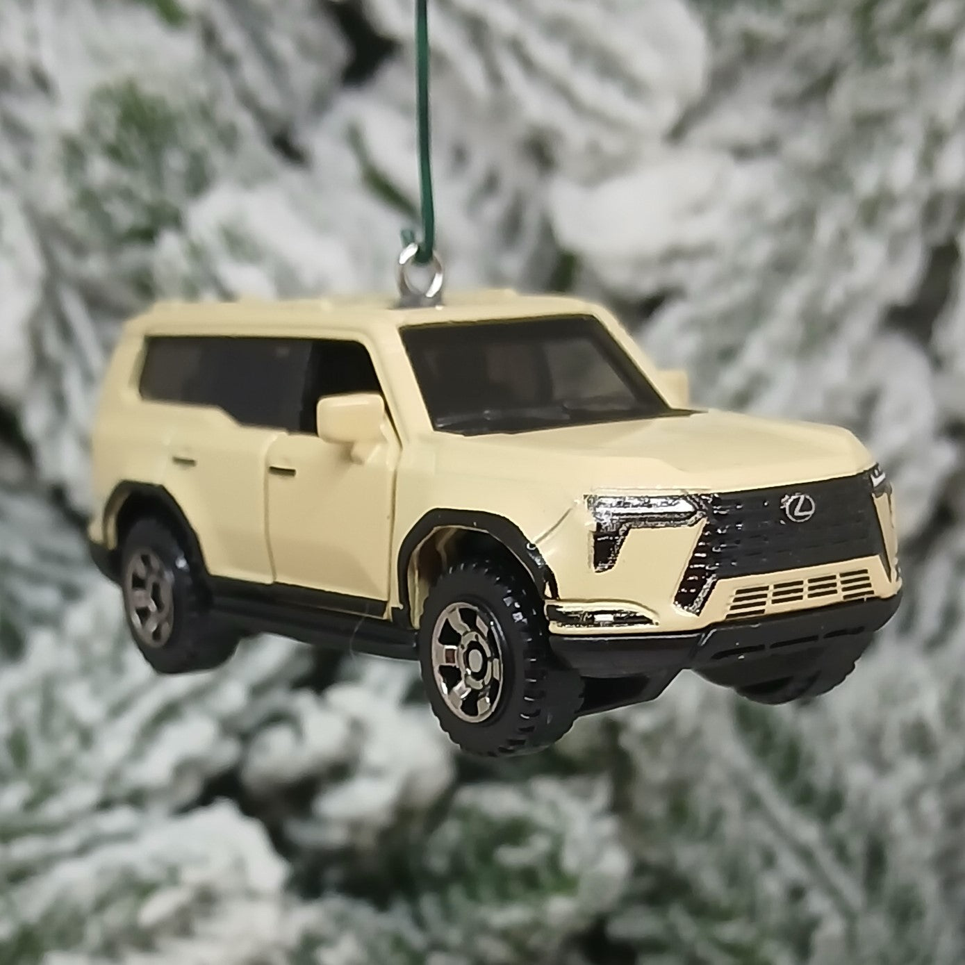 LEXUS GX 550 Ornament Christmas Gift Xmas Tree Decoration 2024-2026 Earth (Tan) Doors Open
