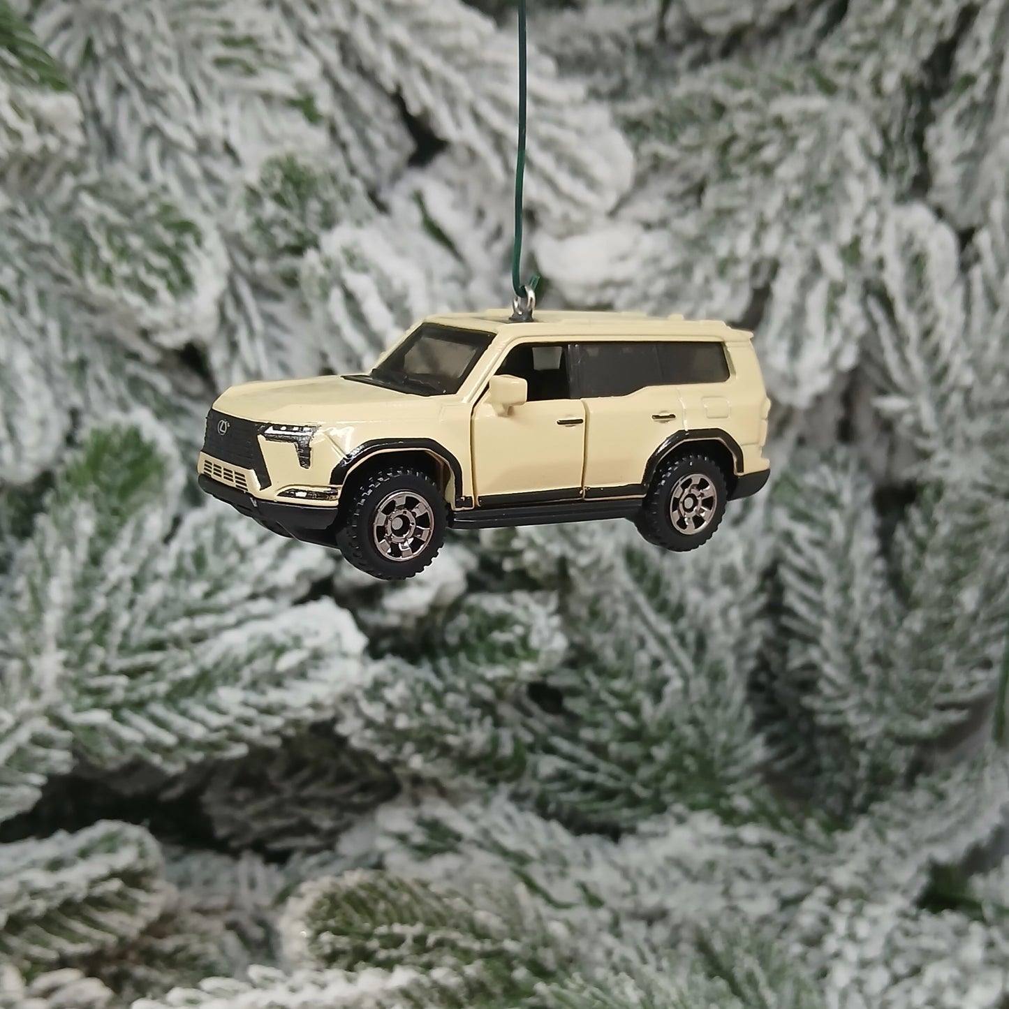 LEXUS GX 550 Ornament Christmas Gift Xmas Tree Decoration 2024-2026 Earth (Tan) Doors Open