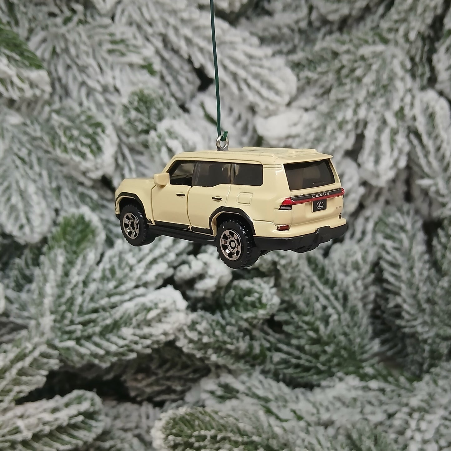 LEXUS GX 550 Ornament Christmas Gift Xmas Tree Decoration 2024-2026 Earth (Tan) Doors Open