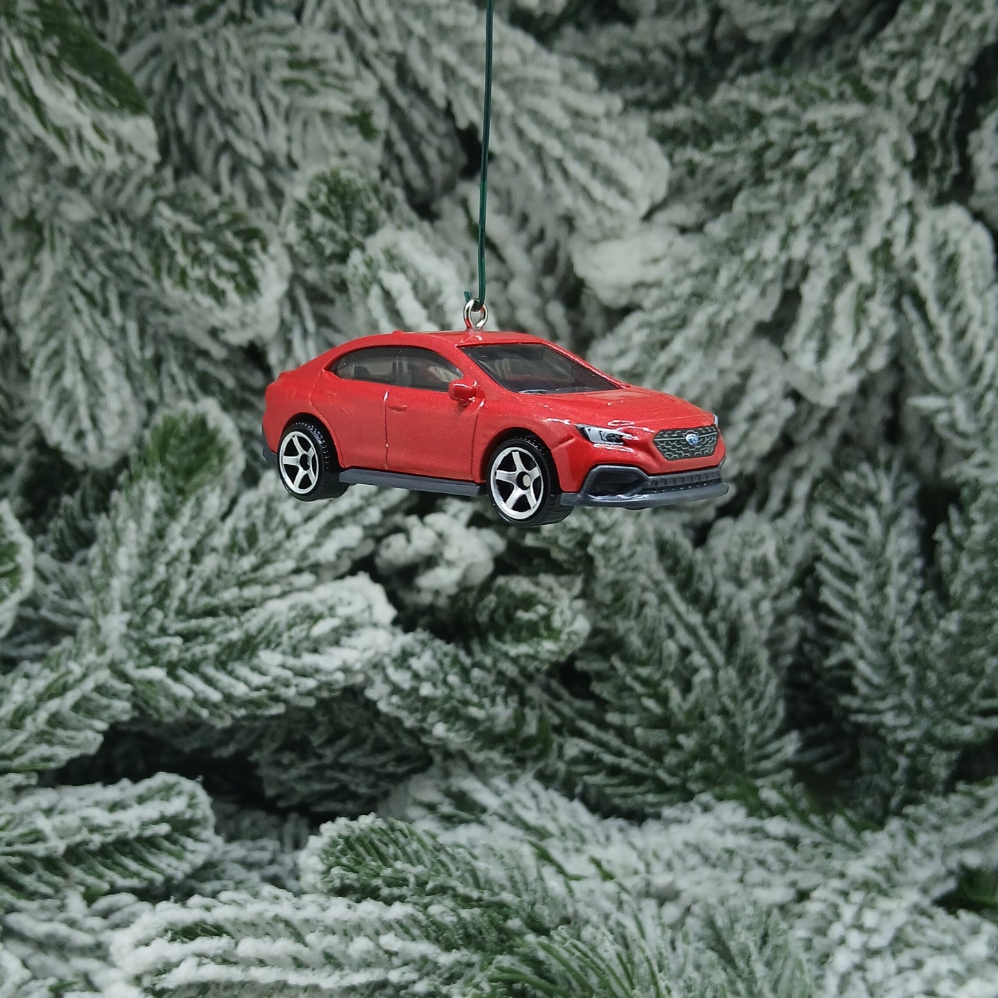 SUBARU WRX 2024 S4 STI Christmas Ornament Unique Gift Idea Xmas Tree Decoration Red