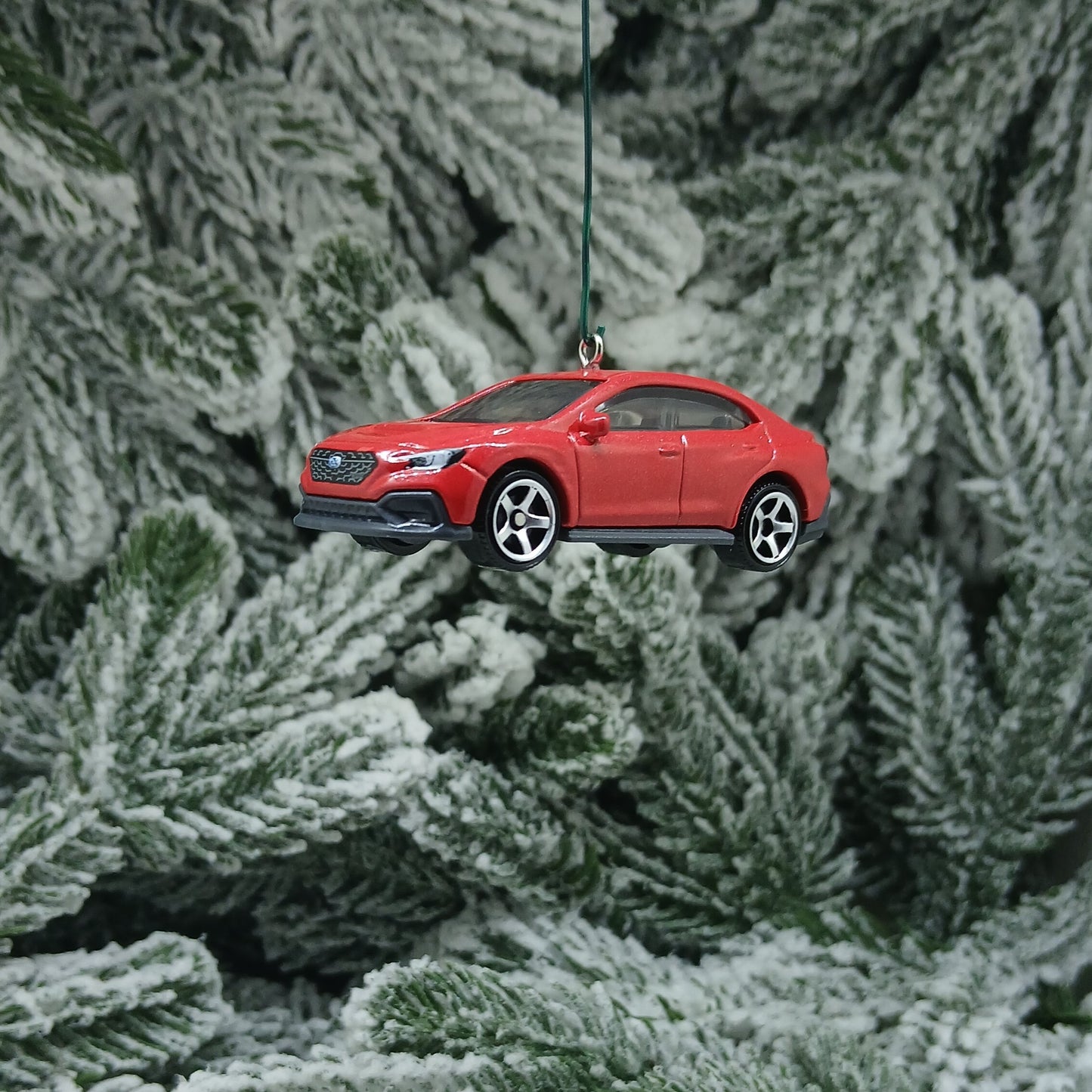 SUBARU WRX 2024 S4 STI Christmas Ornament Unique Gift Idea Xmas Tree Decoration Red