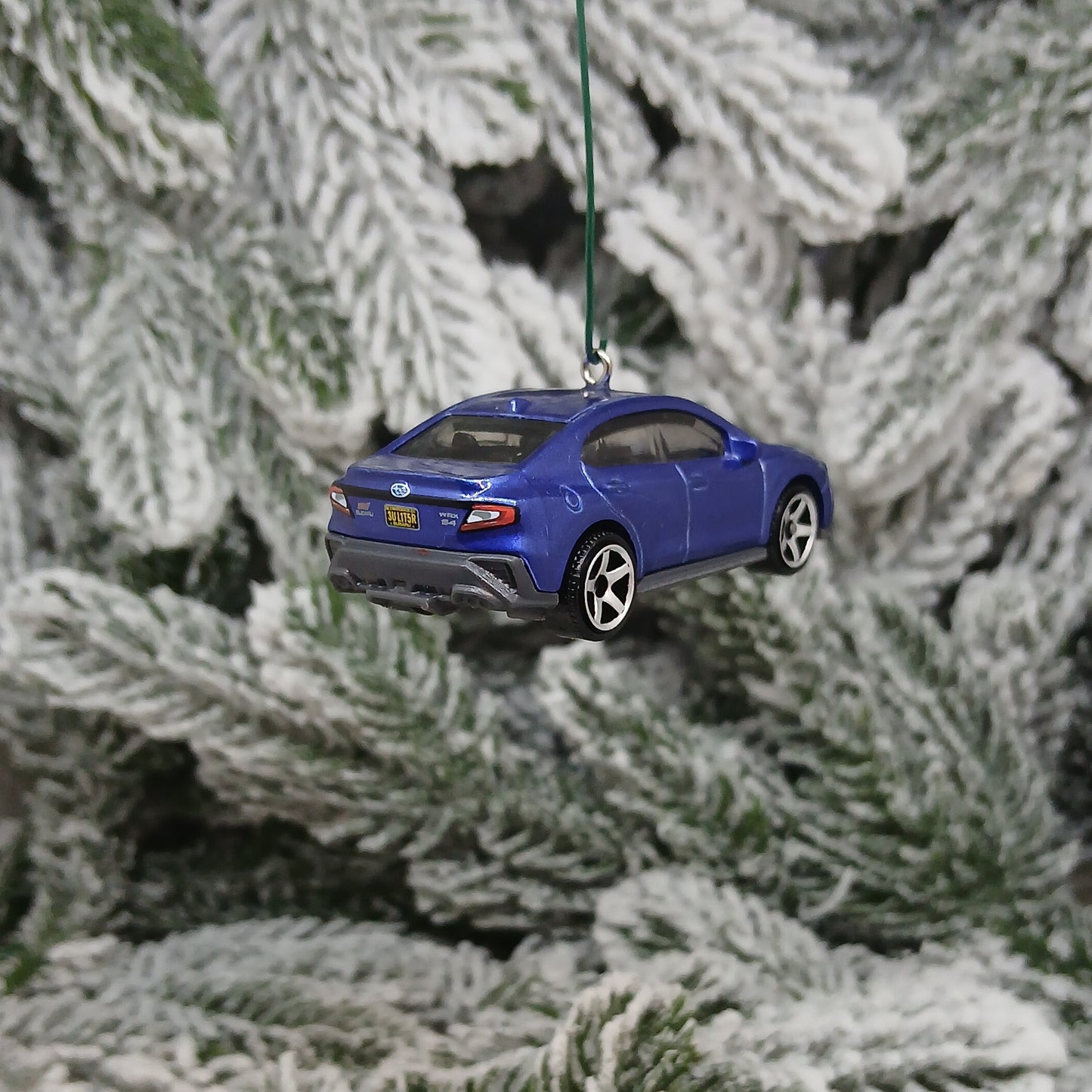 SUBARU WRX 2024 4S STI Christmas Ornament Unique Gift Idea Xmas Tree Decoration