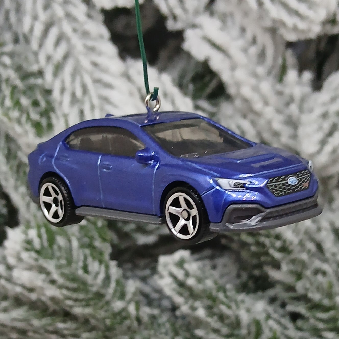 SUBARU WRX 2024 4S STI Christmas Ornament Unique Gift Idea Xmas Tree Decoration