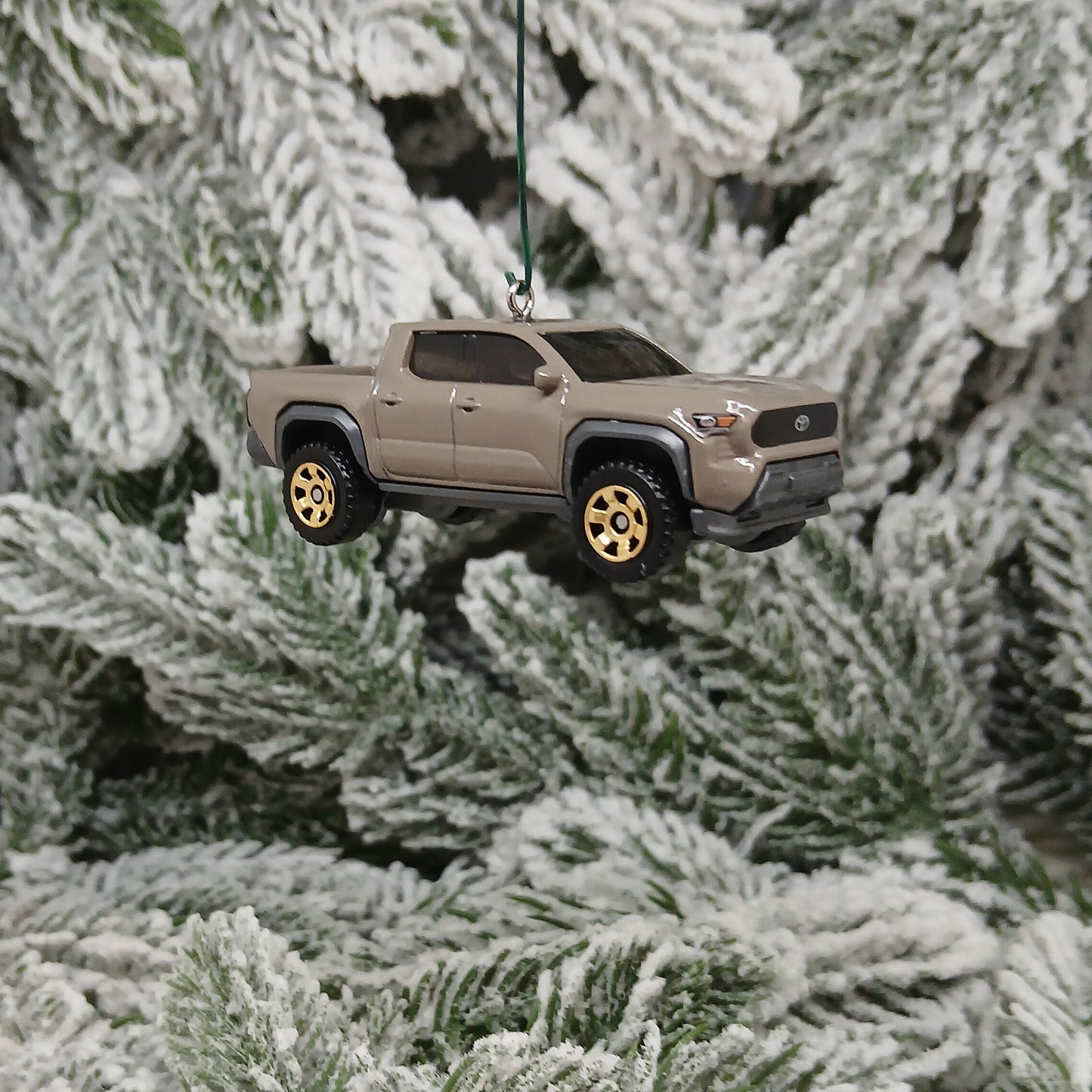 TOYOTA TACOMA Ornament 2024 Christmas Gift Tree Decoration Truck 2025 2026 Brown