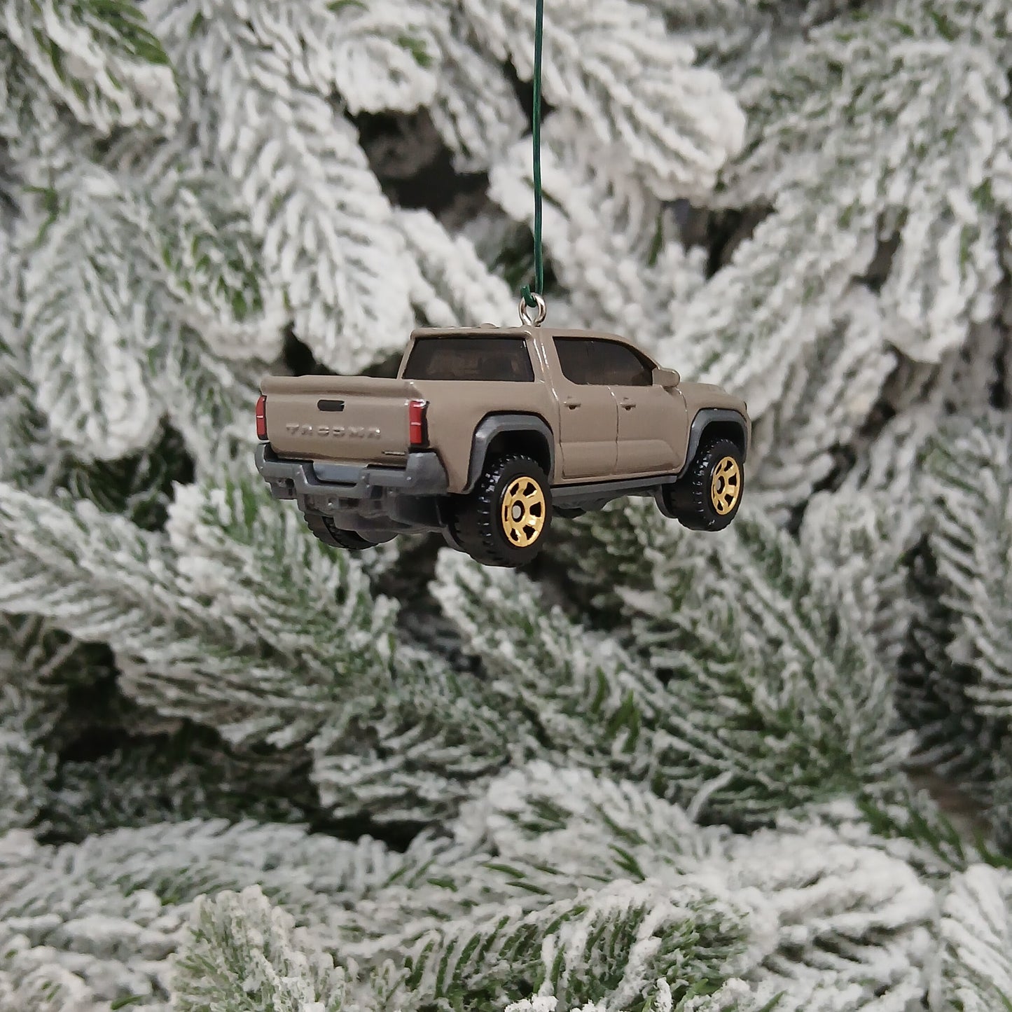 TOYOTA TACOMA Ornament 2024 Christmas Gift Tree Decoration Truck 2025 2026 Brown