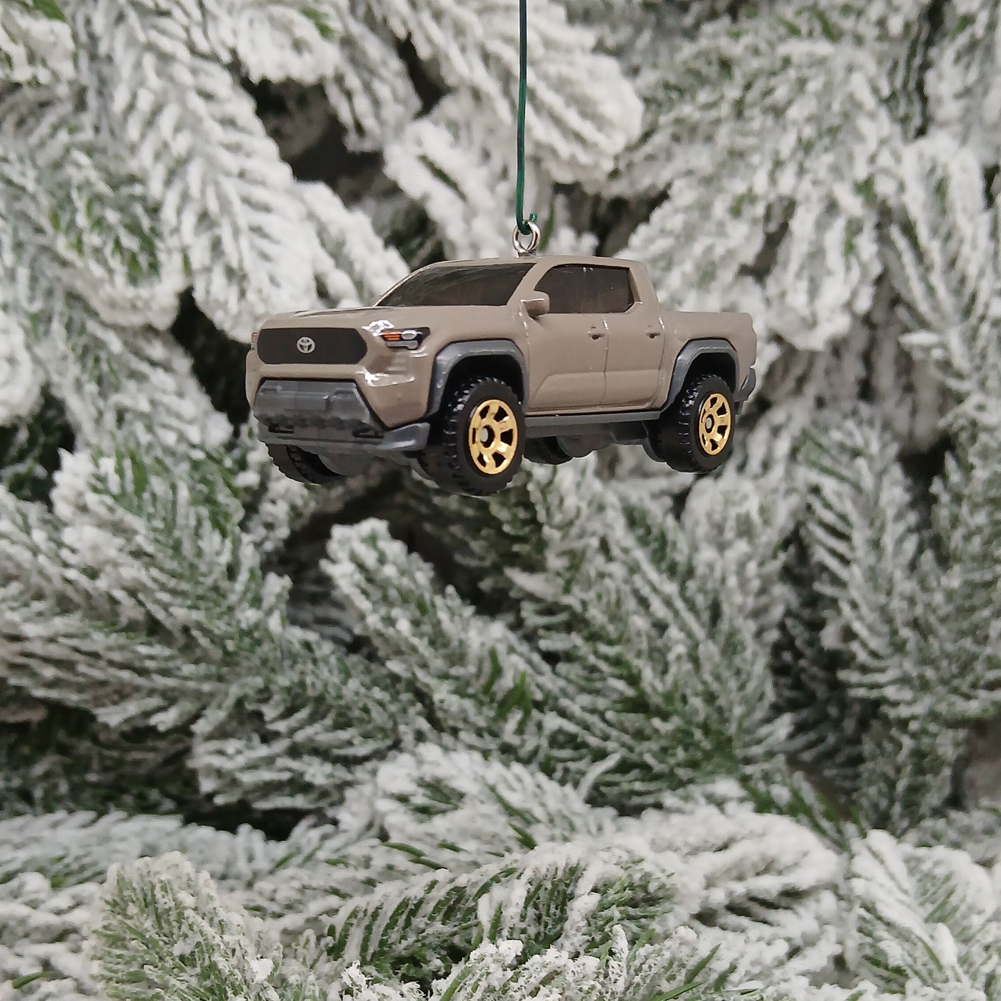 TOYOTA TACOMA Ornament 2024 Christmas Gift Tree Decoration Truck 2025 2026 Brown