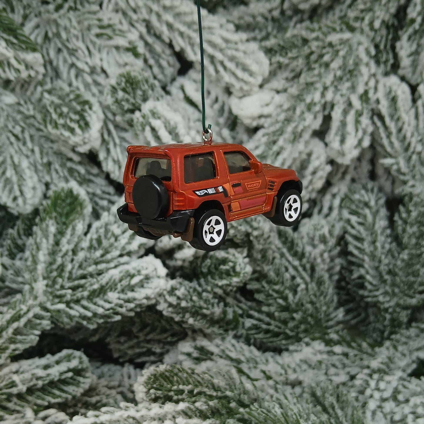 Mitsubishi Pajero Evolution Christmas Ornament Gift Idea Unique Xmas Tree Decoration 1997 1998 1999