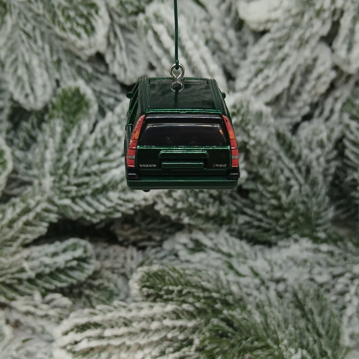Volvo 850 Estate Ornament Christmas Tree Decoration Unique Gift 1993-1997 Wagon Green Yellow Black Red