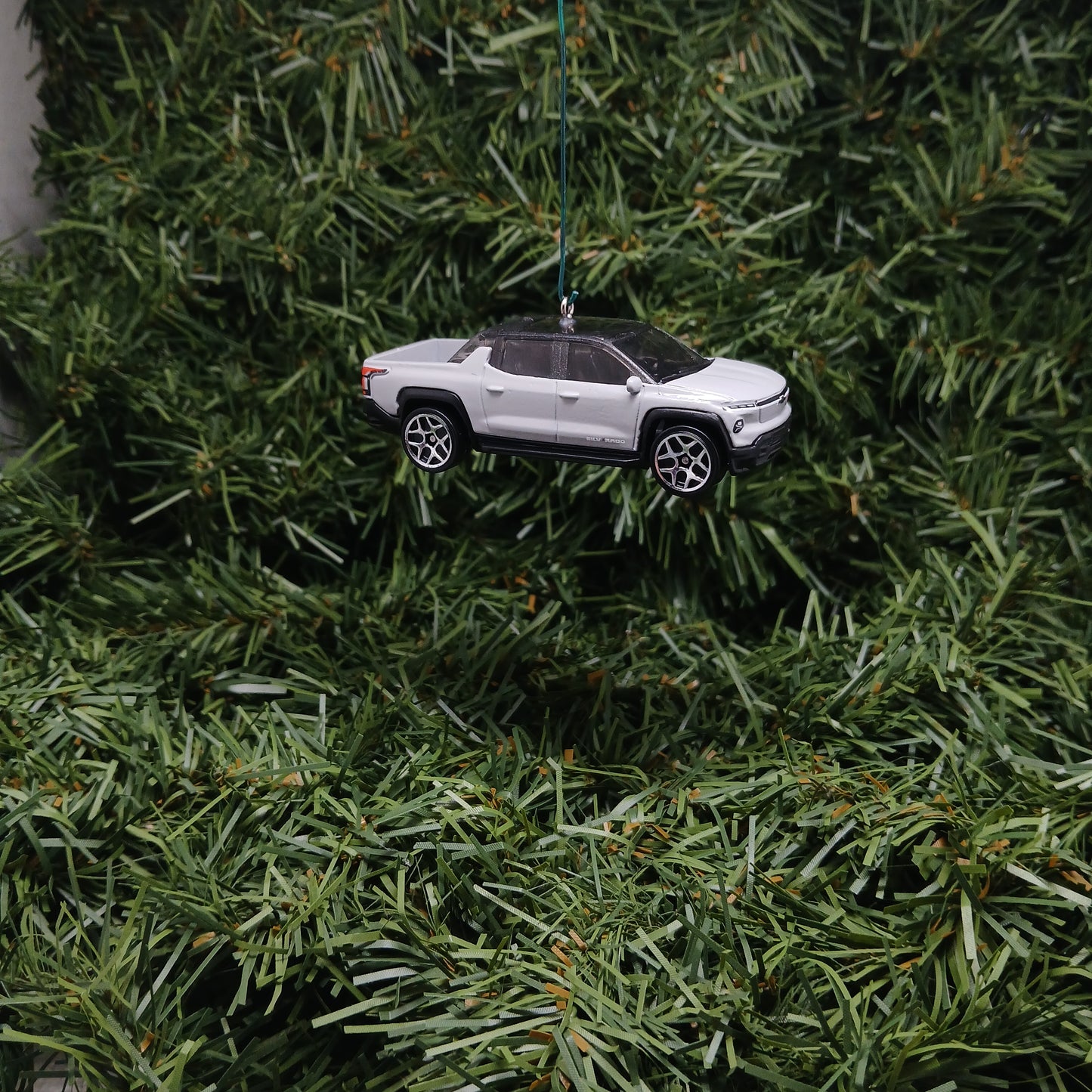 2024 Chevy Silverado EV Ornament Christmas Gift Idea Chevrolet Truck RST Black Orange Blue Gray Silver 2025