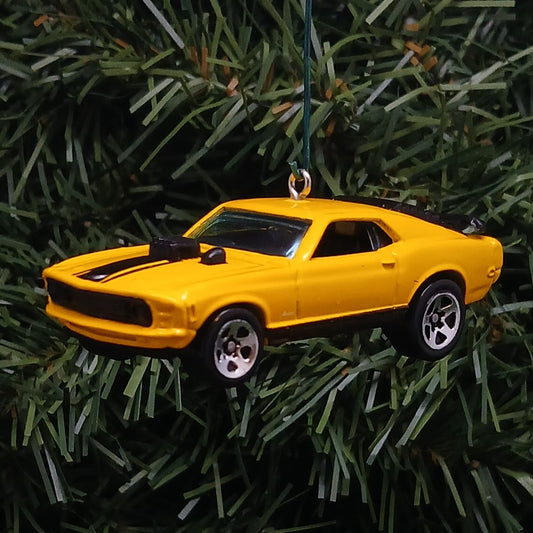 Ford Mustang Ornament Mach 1 Christmas Gift Unique Car Xmas Tree Decoration