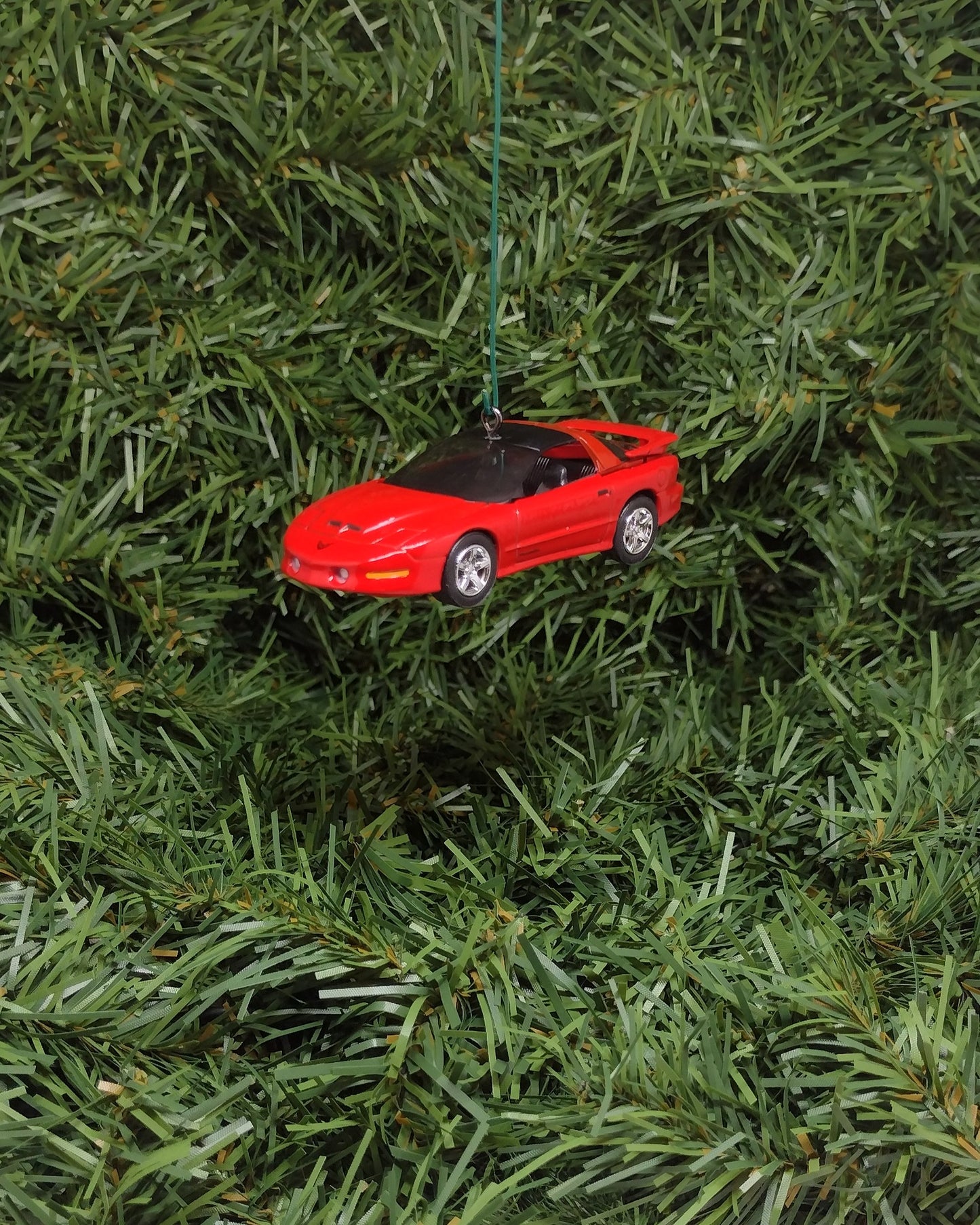 Pontiac Firebird Ornament 1997 Christmas Tree Decoration Trans Am WS6 Unique Xmas Gift Red Nicely Detailed