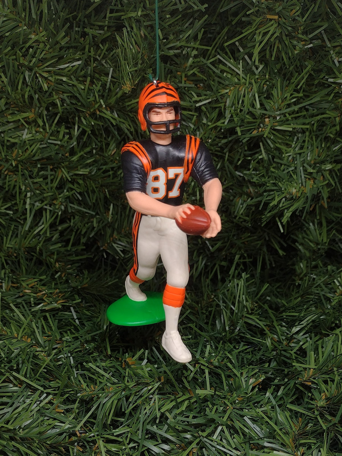 CINCINNATI BENGALS NFL Ornament Christmas Gift Anthony Munoz Carl Pickens Domata Peko Peter Warrick Pat McInally