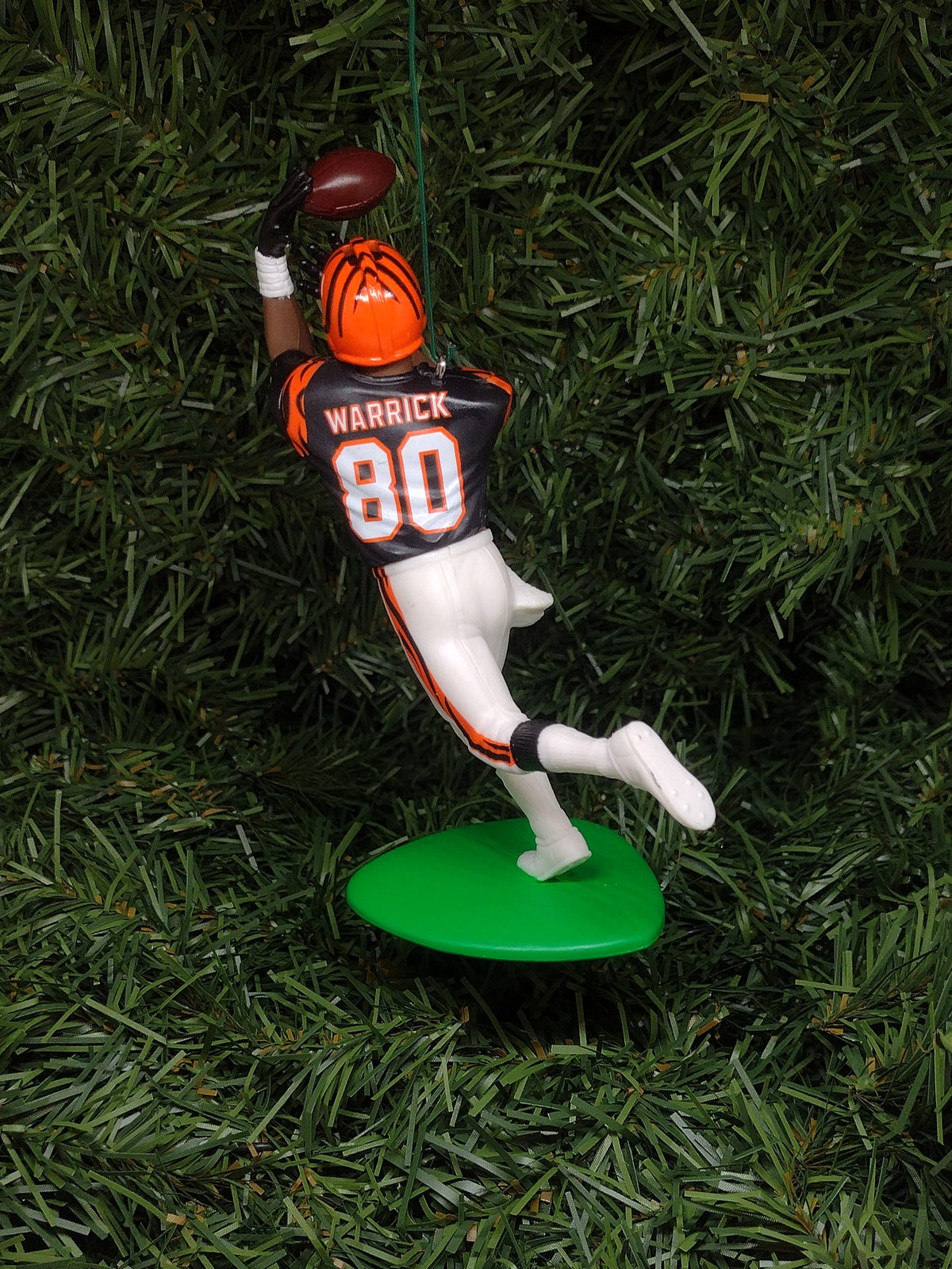 CINCINNATI BENGALS NFL Ornament Christmas Gift Anthony Munoz Carl Pickens Domata Peko Peter Warrick Pat McInally