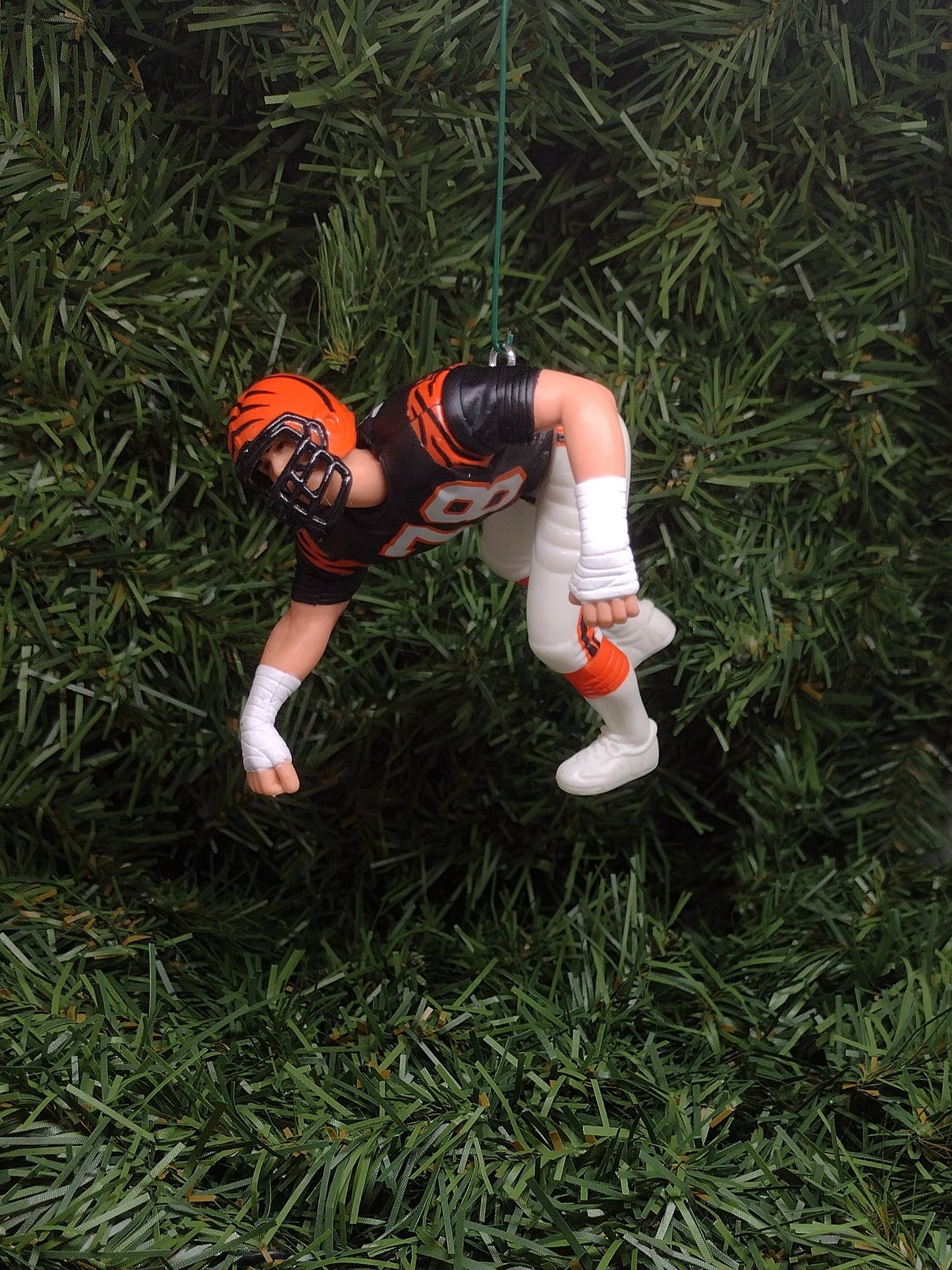 CINCINNATI BENGALS NFL Ornament Christmas Gift Anthony Munoz Carl Pickens Domata Peko Peter Warrick Pat McInally