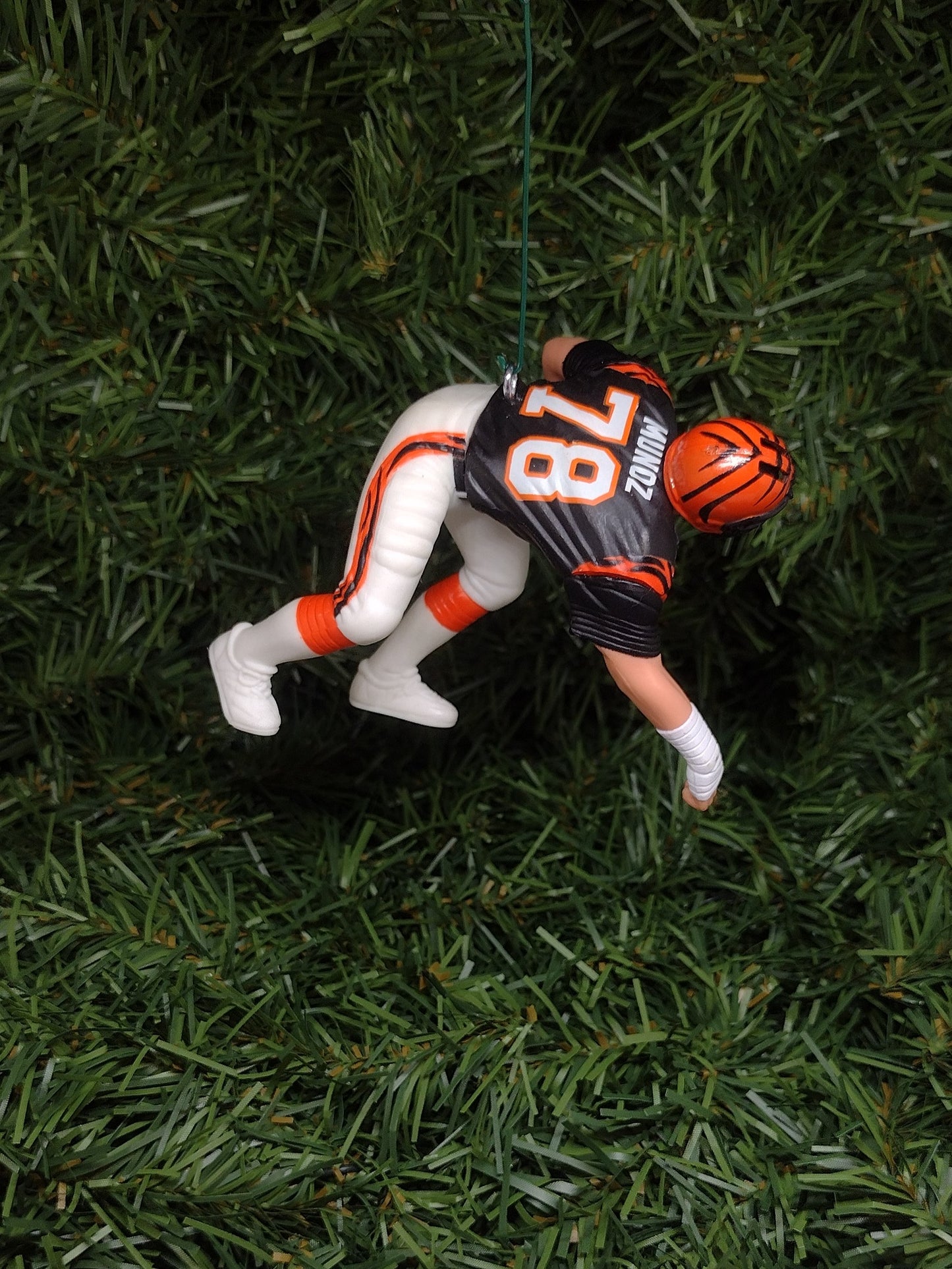 CINCINNATI BENGALS NFL Ornament Christmas Gift Anthony Munoz Carl Pickens Domata Peko Peter Warrick Pat McInally
