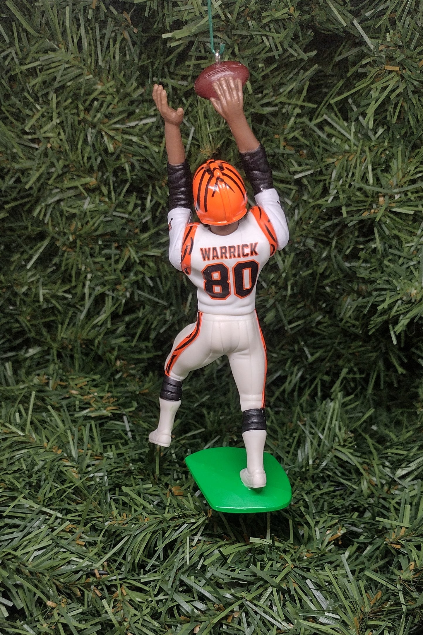 CINCINNATI BENGALS NFL Ornament Christmas Gift Anthony Munoz Carl Pickens Domata Peko Peter Warrick Pat McInally