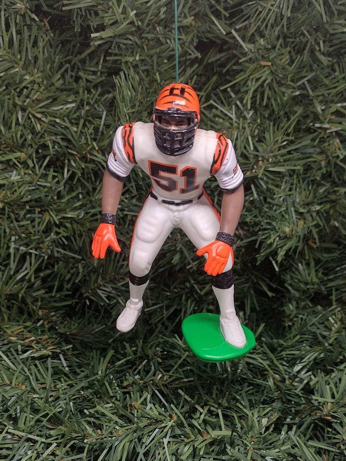 Cincinnati Bengals NFL Ornament Christmas Gift Corey Dillon/Jeff Blake/Carl Pickens/Dan Wilkinson Xmas Decoration