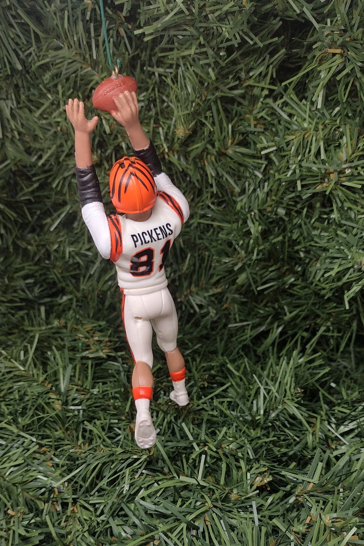 Cincinnati Bengals NFL Ornament Christmas Gift Corey Dillon/Jeff Blake/Carl Pickens/Dan Wilkinson Xmas Decoration