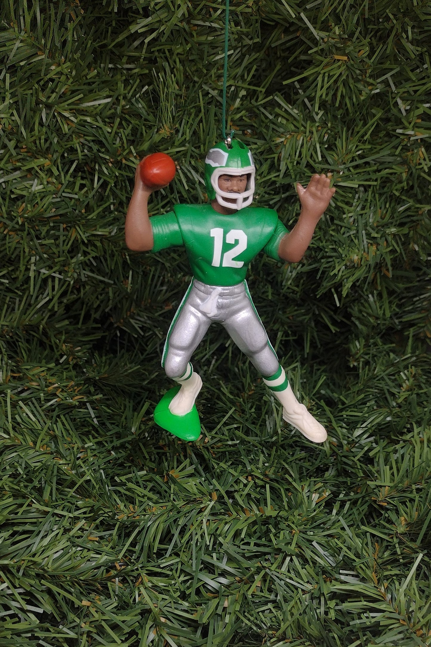 PHILADELPHIA EAGLES NFL Ornament Christmas Gift Randall Cunningham Football Figure