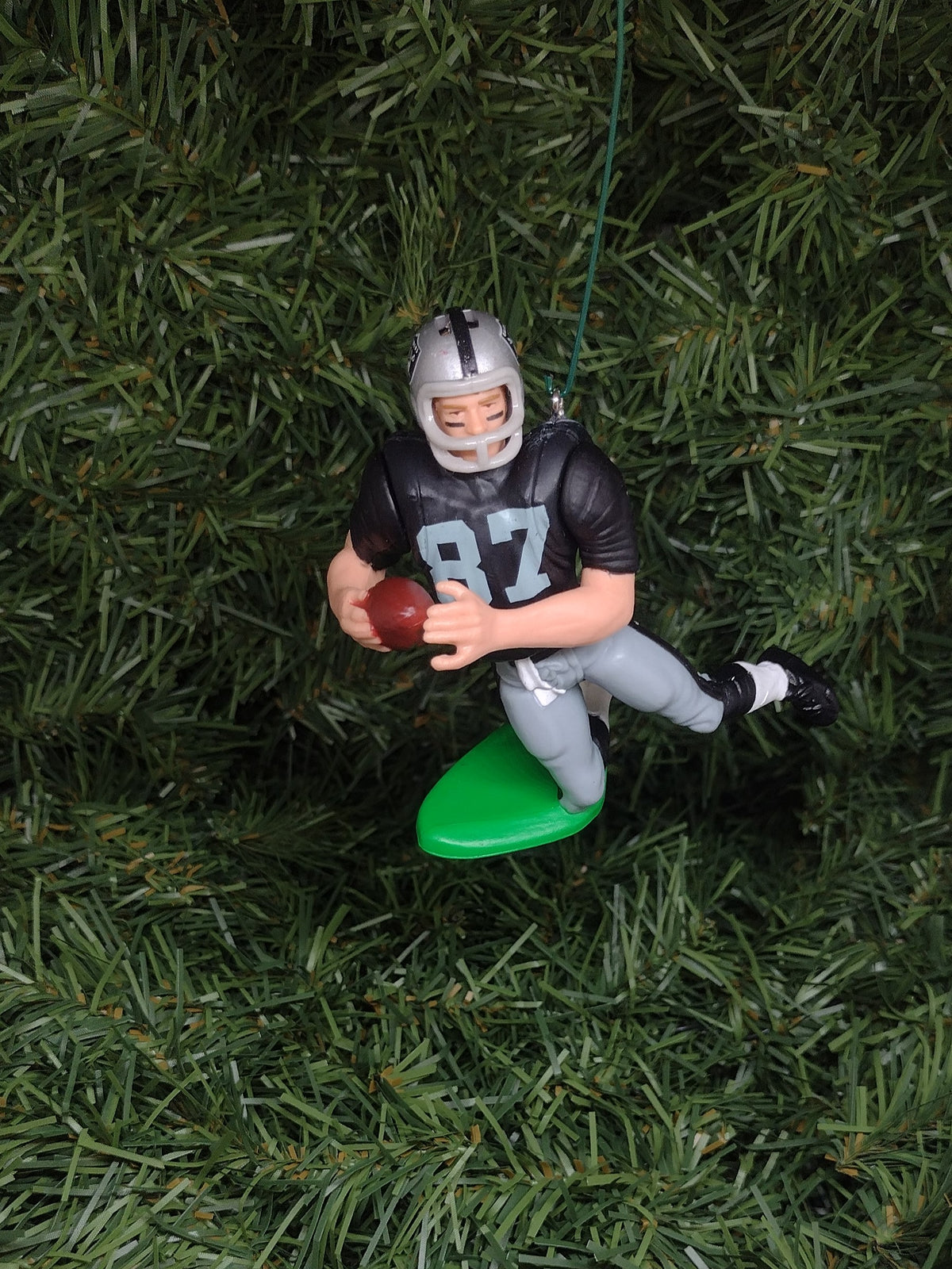Dave Casper OAKLAND/ Los Angeles RAIDERS Christmas Ornament Gift NFL Figure
